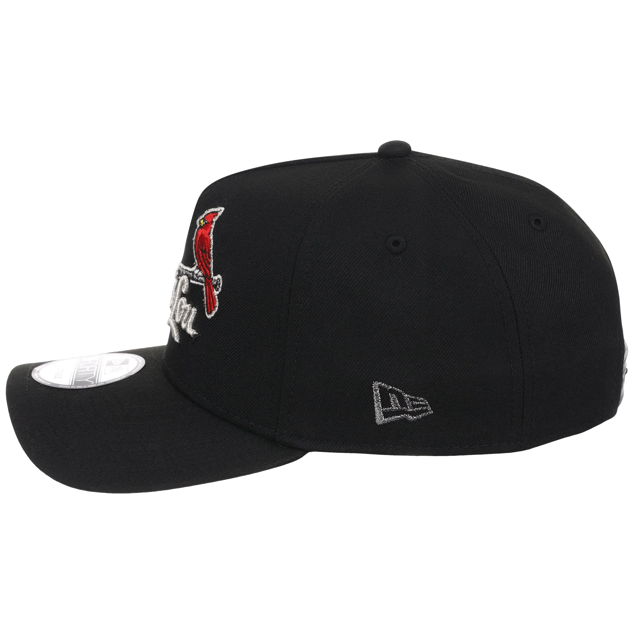St. Louis Cardinals - St. Louis Crown the City 2.0 'The Lou' New Era 9FORTY (Black/Black) - Image 6
