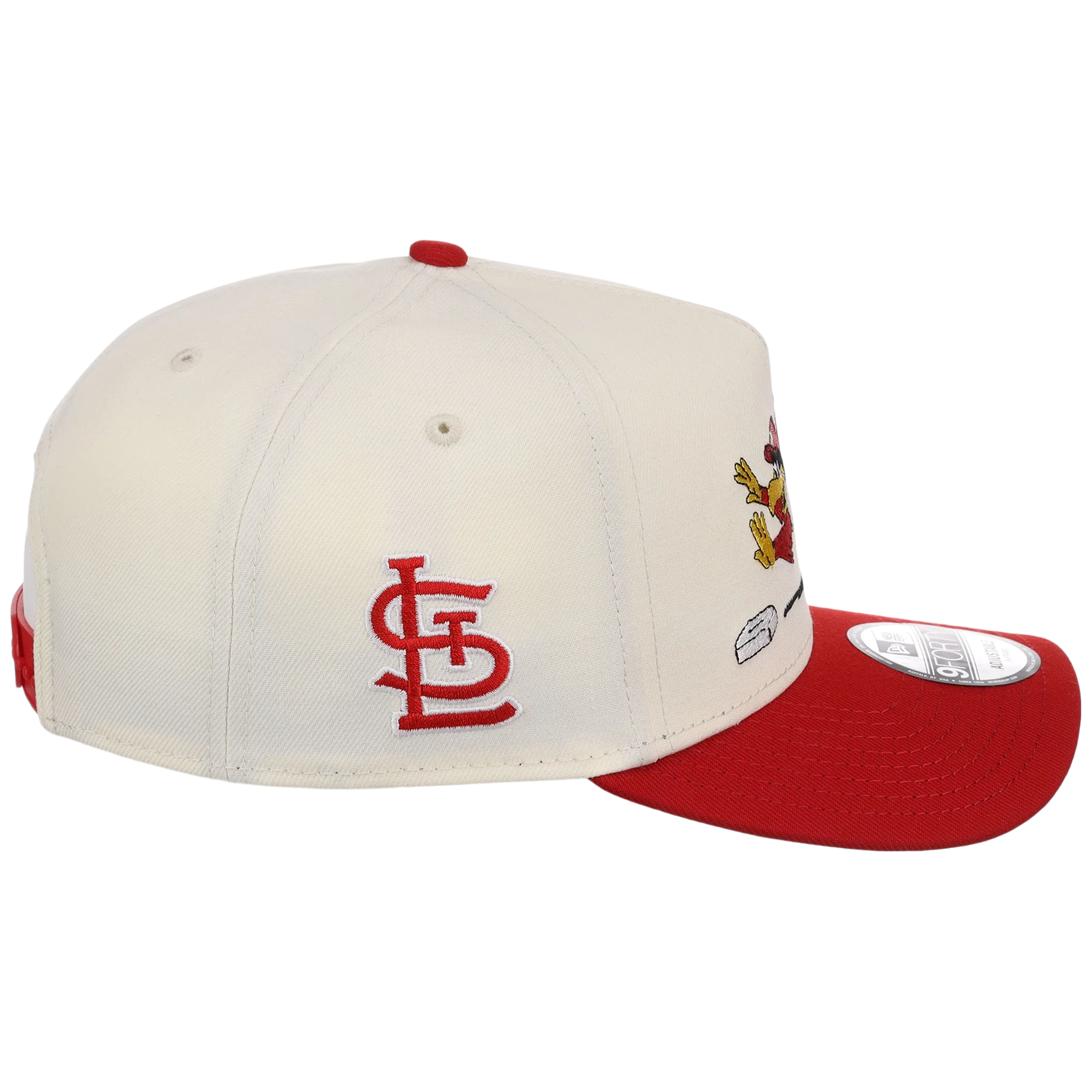 St. Louis Cardinals - St. Louis Crown the City 2.0 'The Lou' New Era 9FORTY (Chrome/Red) - Image 3