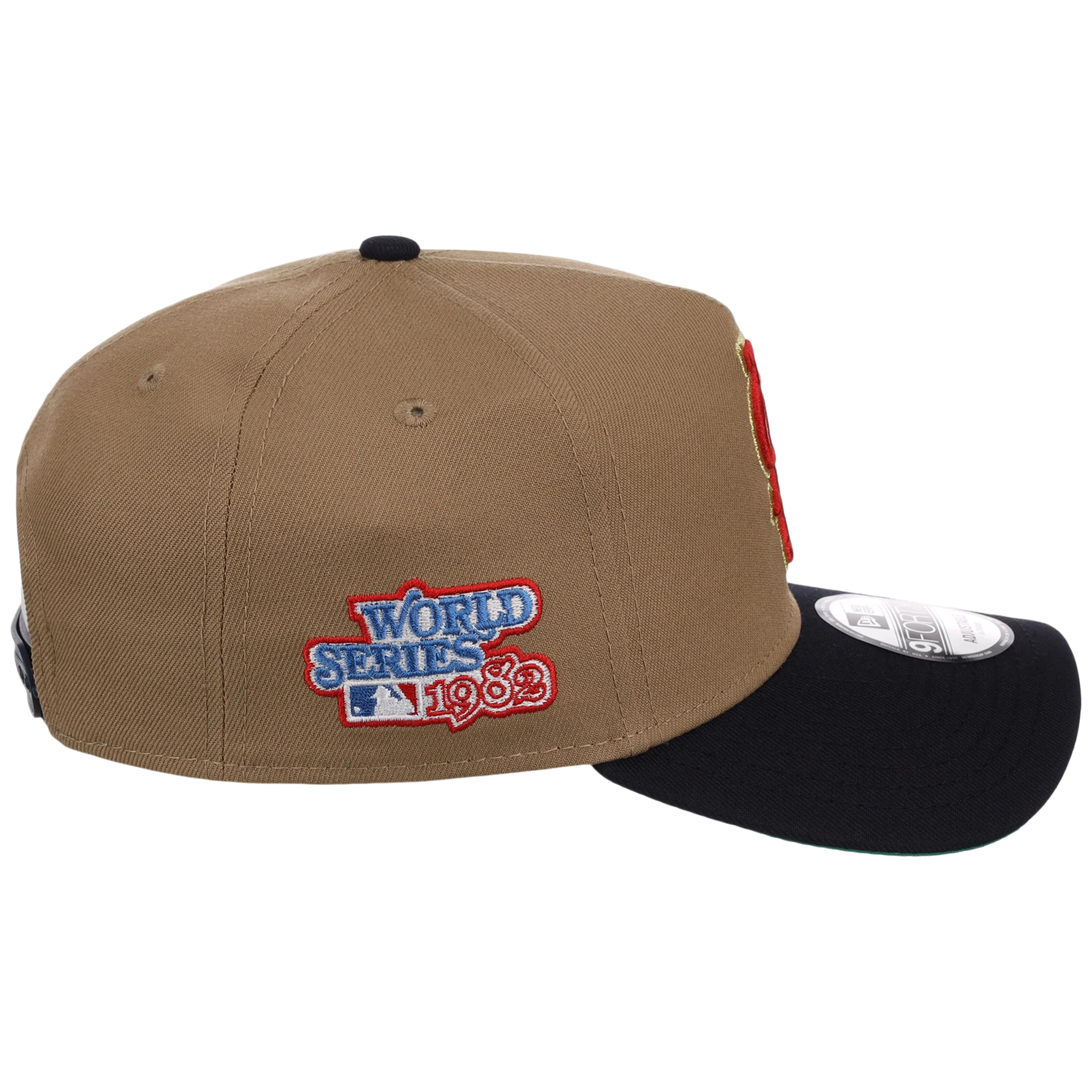 St. Louis Cardinals - St. Louis Crown the City 2.0 'The Lou' New Era 9FORTY (Khaki/Navy) - Image 3