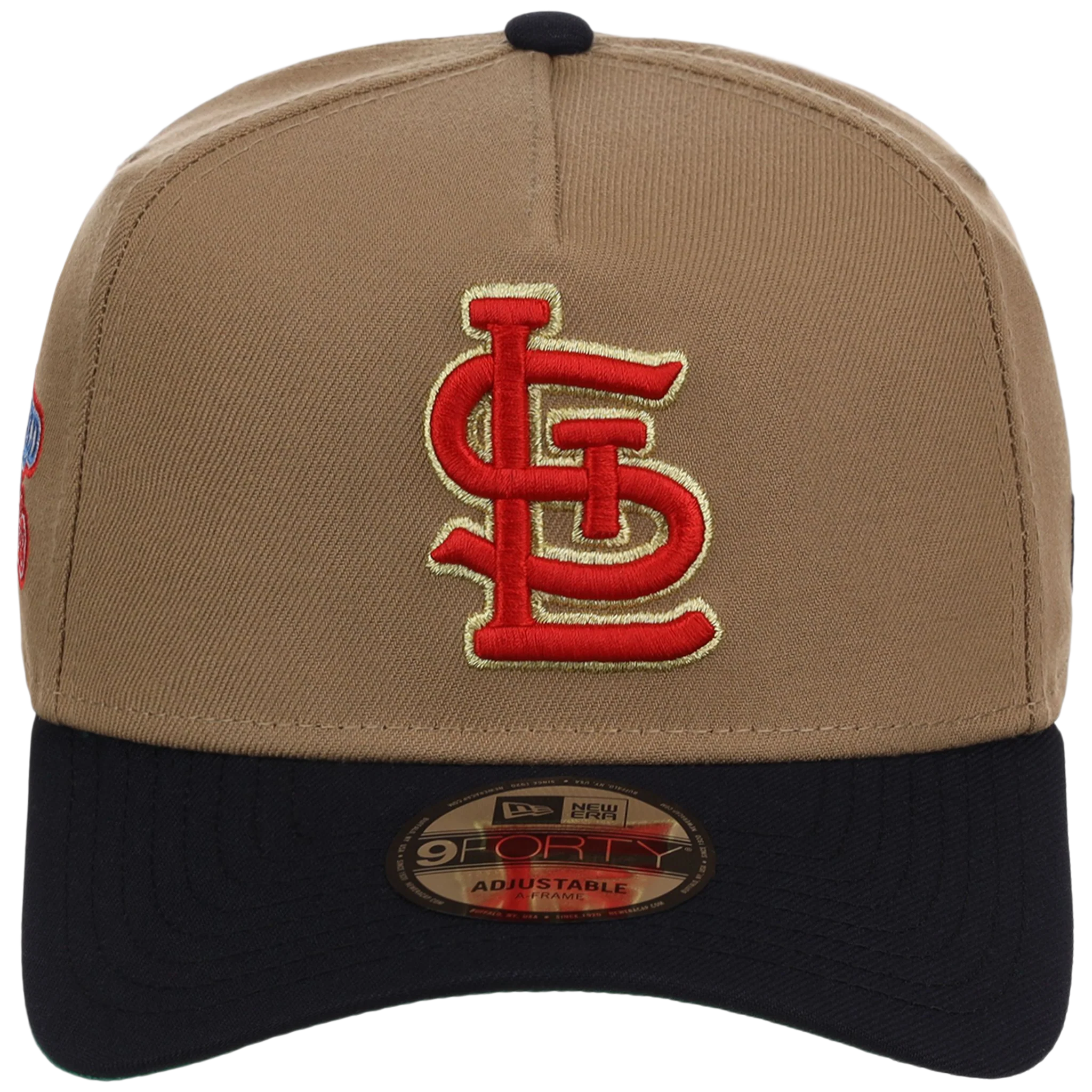 St. Louis Cardinals - St. Louis Crown the City 2.0 'The Lou' New Era 9FORTY (Khaki/Navy) - Image 5