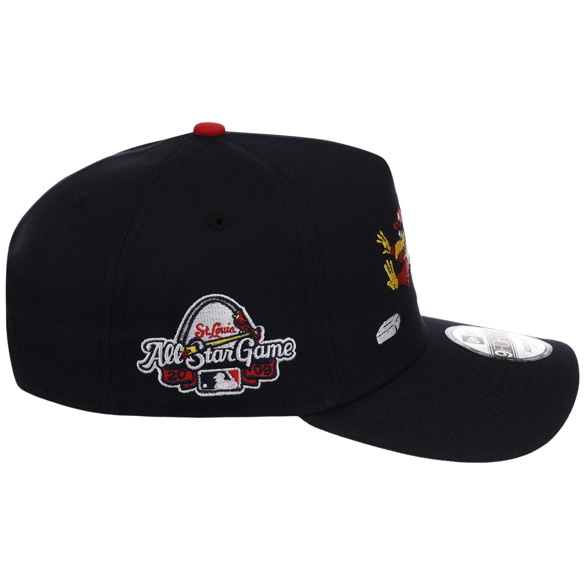 St. Louis Cardinals - St. Louis Crown the City 2.0 'The Lou' New Era 9FORTY (Navy/Navy) - Image 3