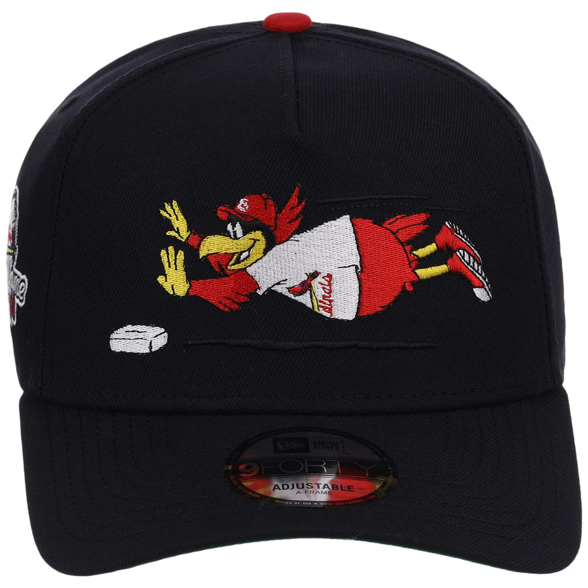St. Louis Cardinals - St. Louis Crown the City 2.0 'The Lou' New Era 9FORTY (Navy/Navy) - Image 5