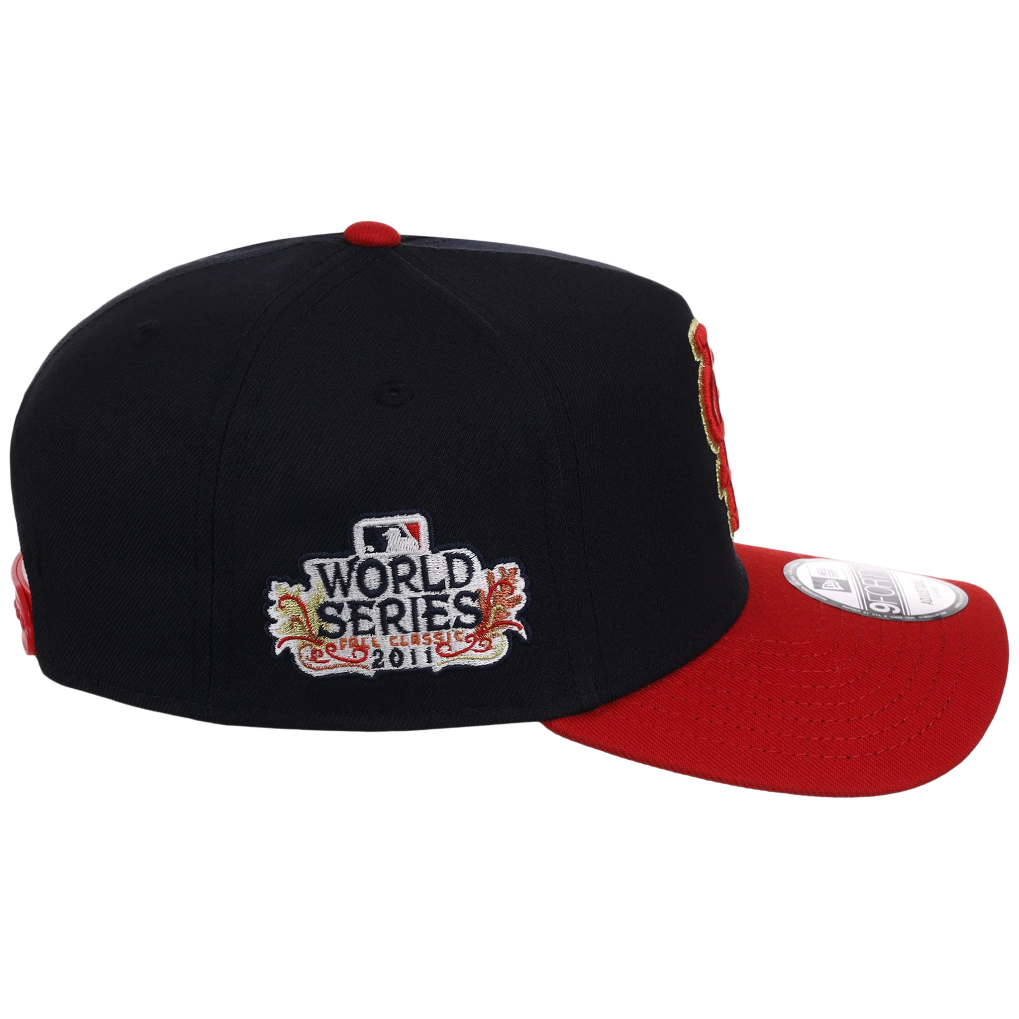 St. Louis Cardinals - St. Louis Crown the City 2.0 'The Lou' New Era 9FORTY (Navy/Red) - Image 3