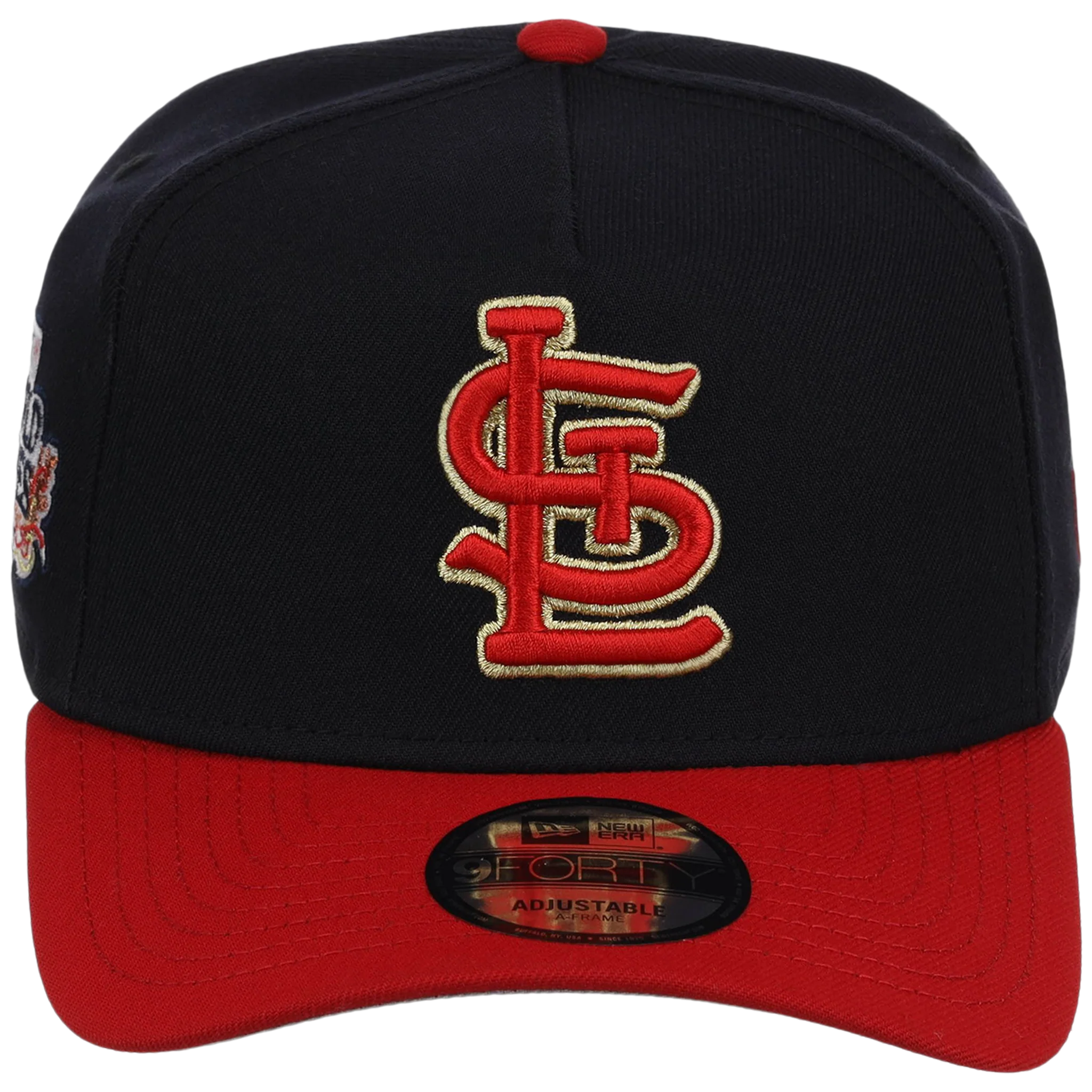 St. Louis Cardinals - St. Louis Crown the City 2.0 'The Lou' New Era 9FORTY (Navy/Red) - Image 5