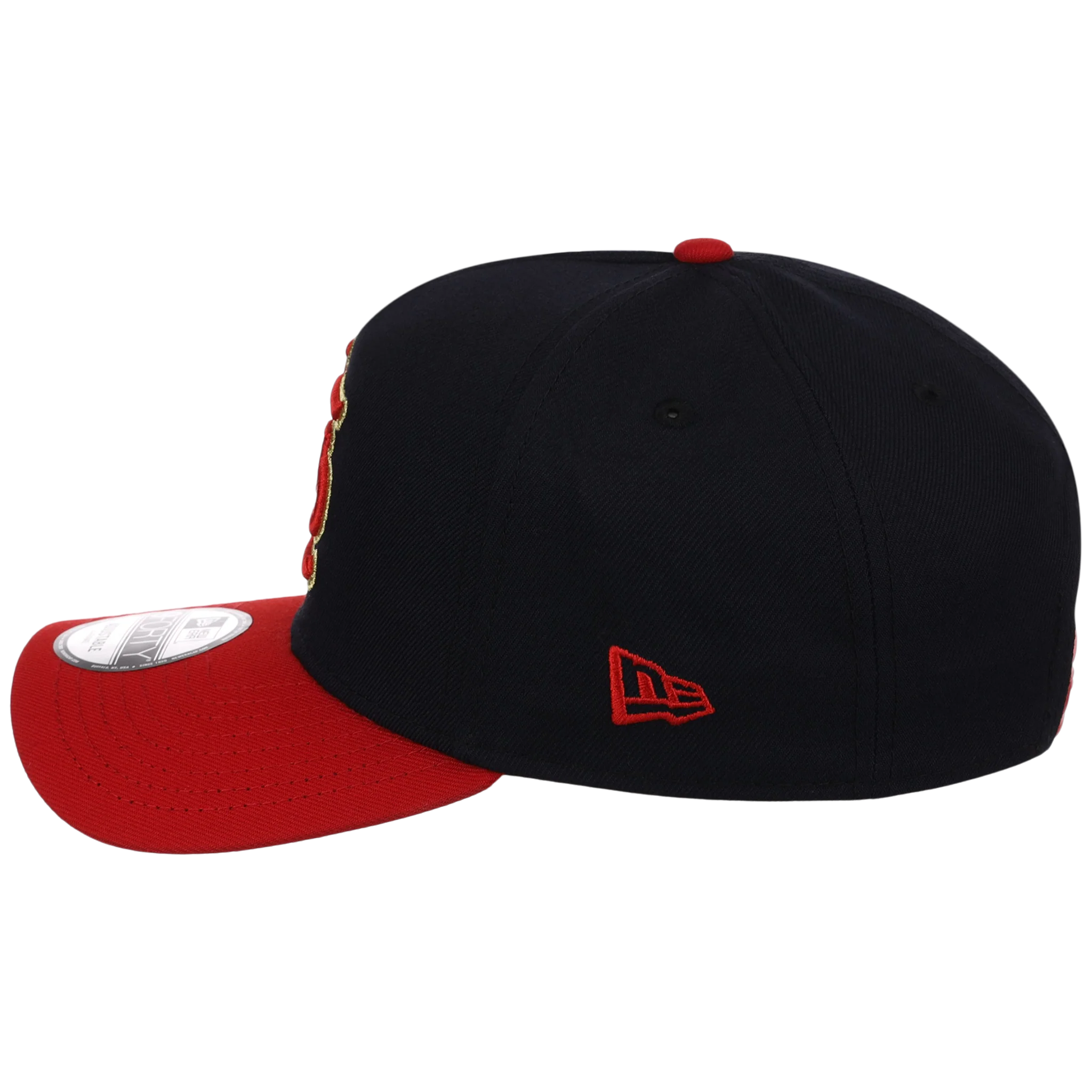 St. Louis Cardinals - St. Louis Crown the City 2.0 'The Lou' New Era 9FORTY (Navy/Red) - Image 6