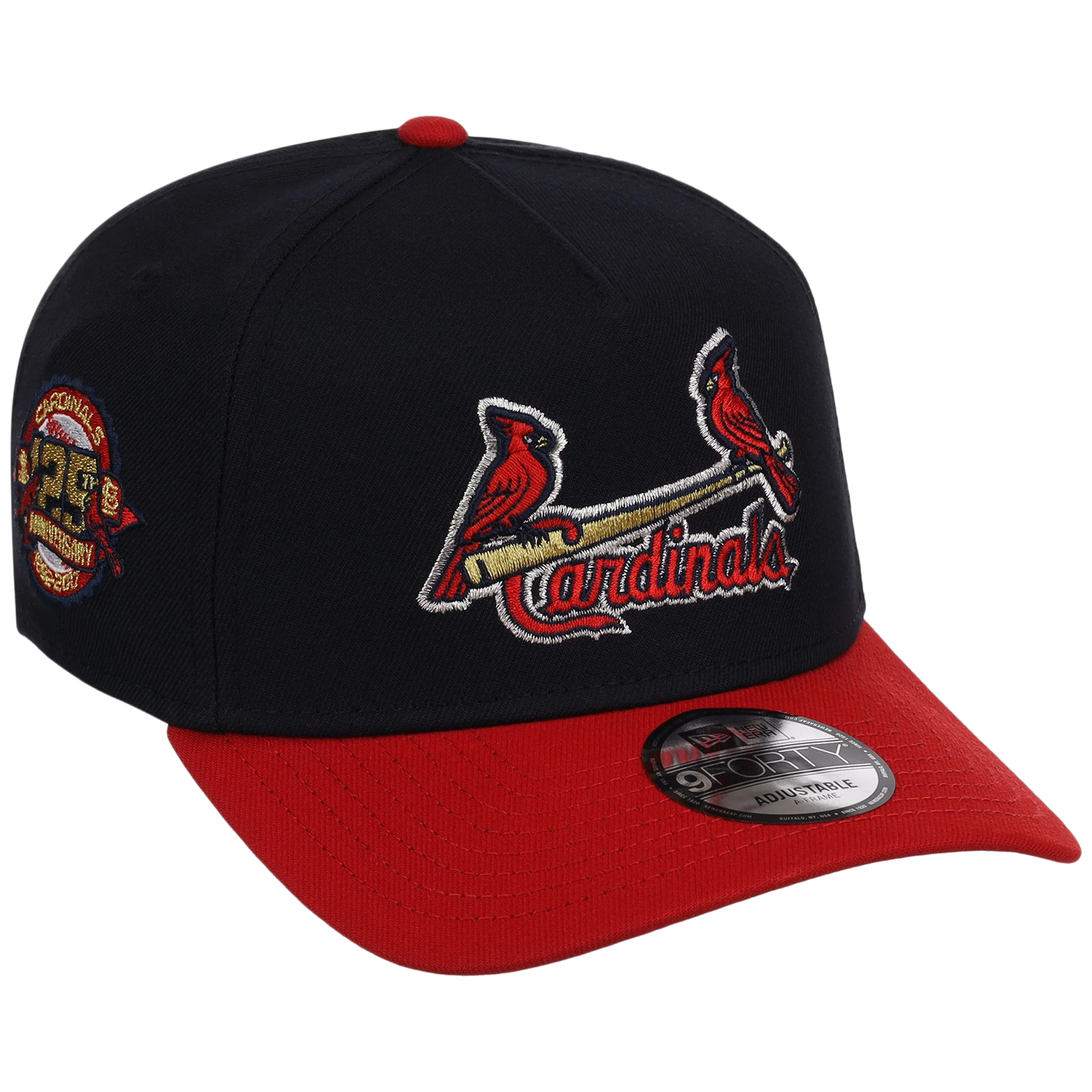 St. Louis Cardinals - St. Louis Crown the City 2.0 'The Lou' New Era 9FORTY (Navy/Red)