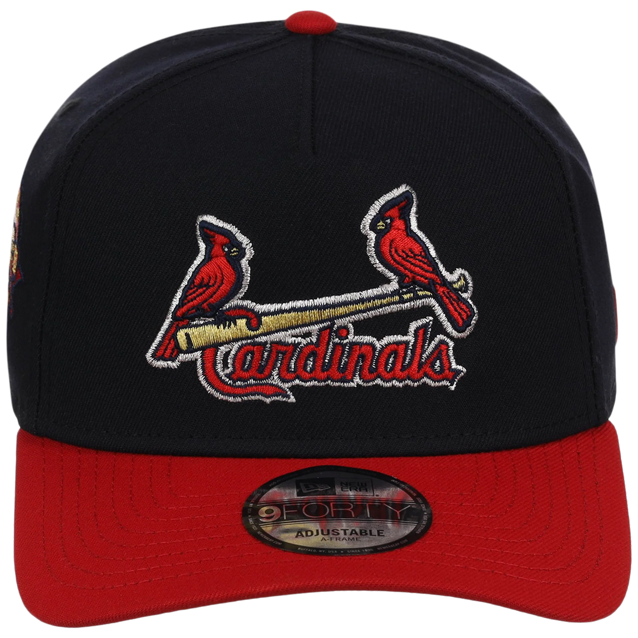 St. Louis Cardinals - St. Louis Crown the City 2.0 'The Lou' New Era 9FORTY (Navy/Red) - Image 5