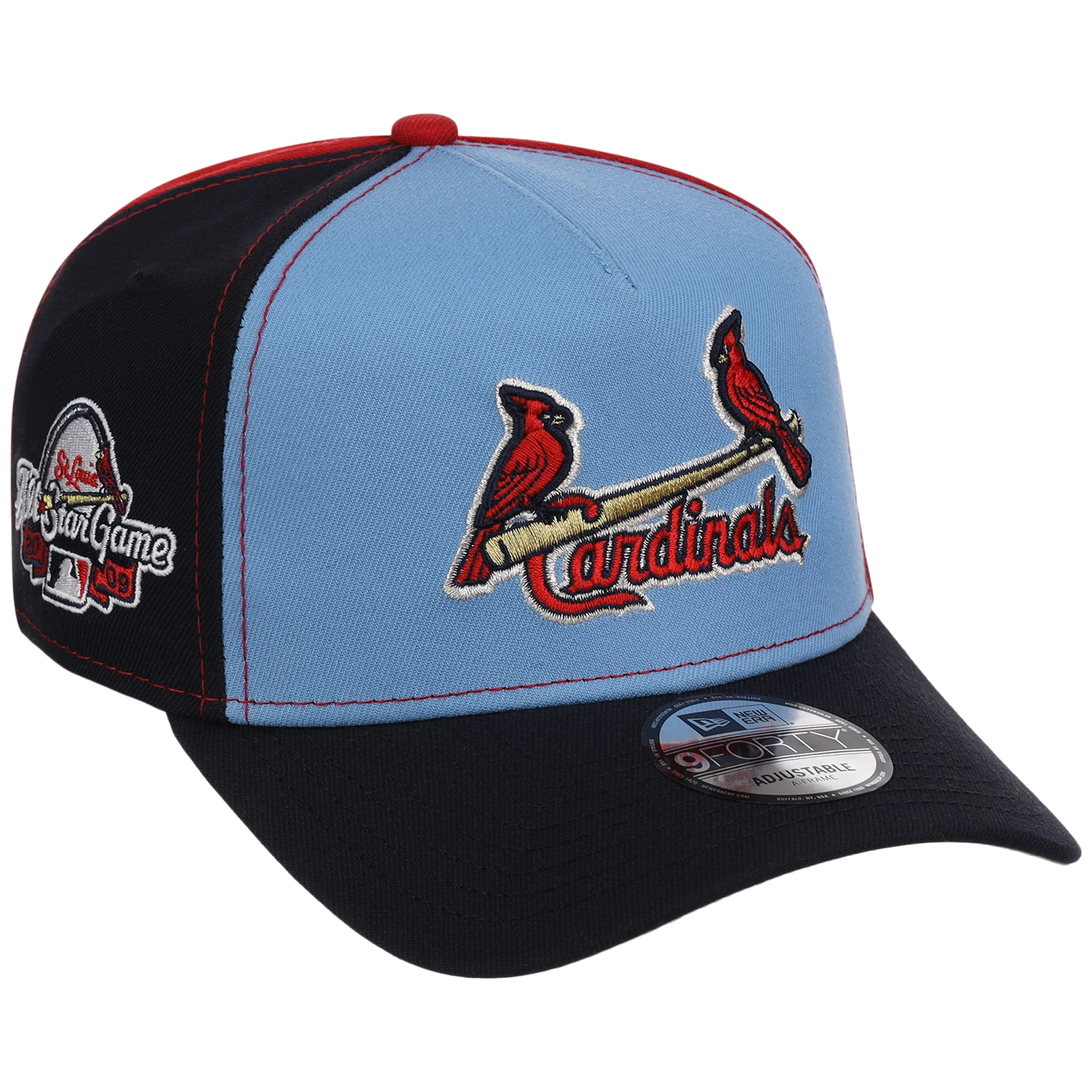 St. Louis Cardinals - St. Louis Crown the City 2.0 'The Lou' New Era 9FORTY (Multi/Navy)