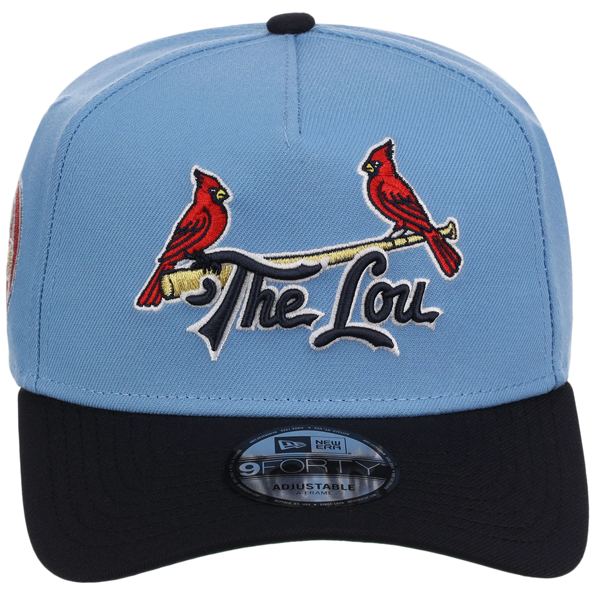 St. Louis Cardinals - St. Louis Crown the City 2.0 'The Lou' New Era 9FORTY (Sky/Navy) - Image 5