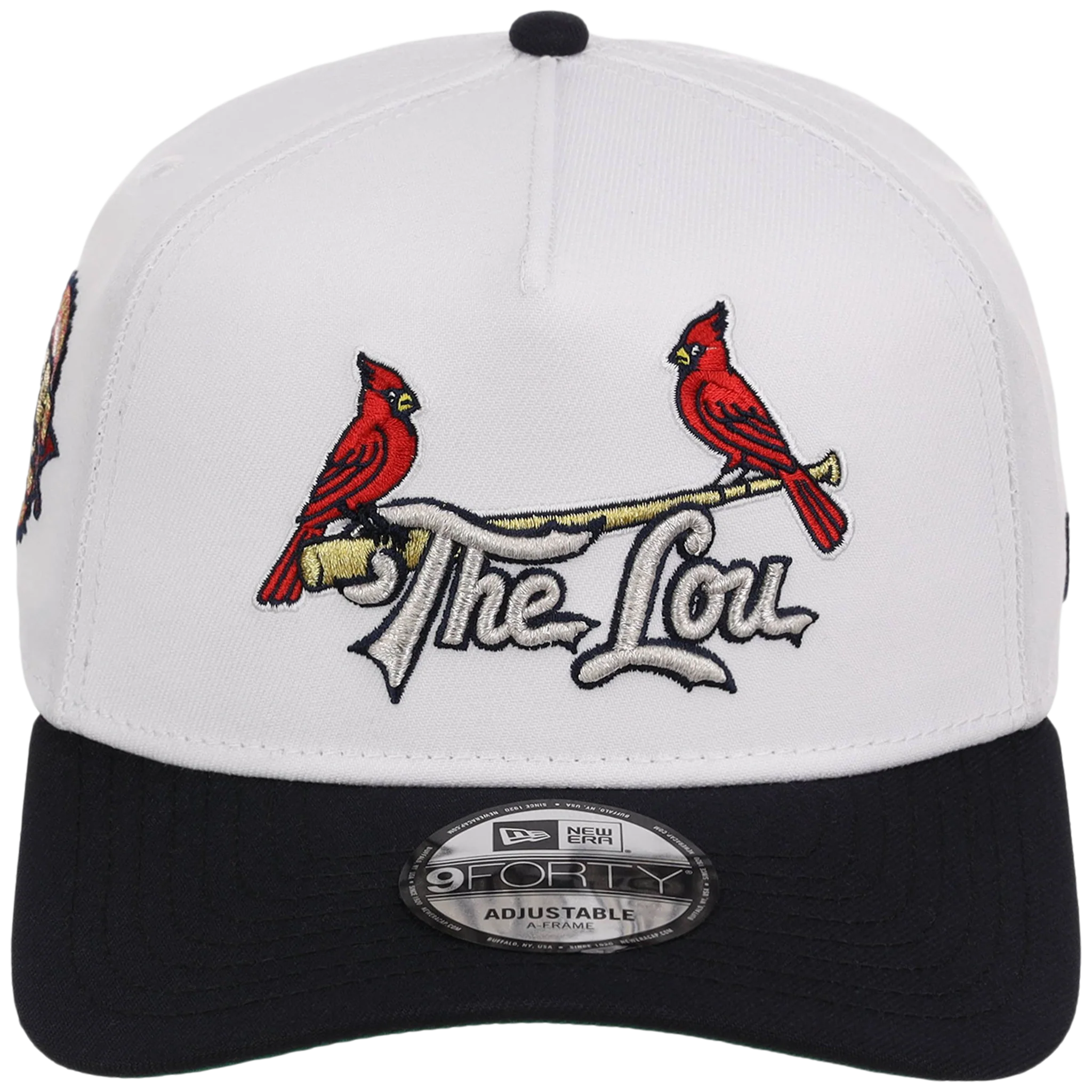 St. Louis Cardinals - St. Louis Crown the City 2.0 'The Lou' New Era 9FORTY (White/Navy) - Image 5