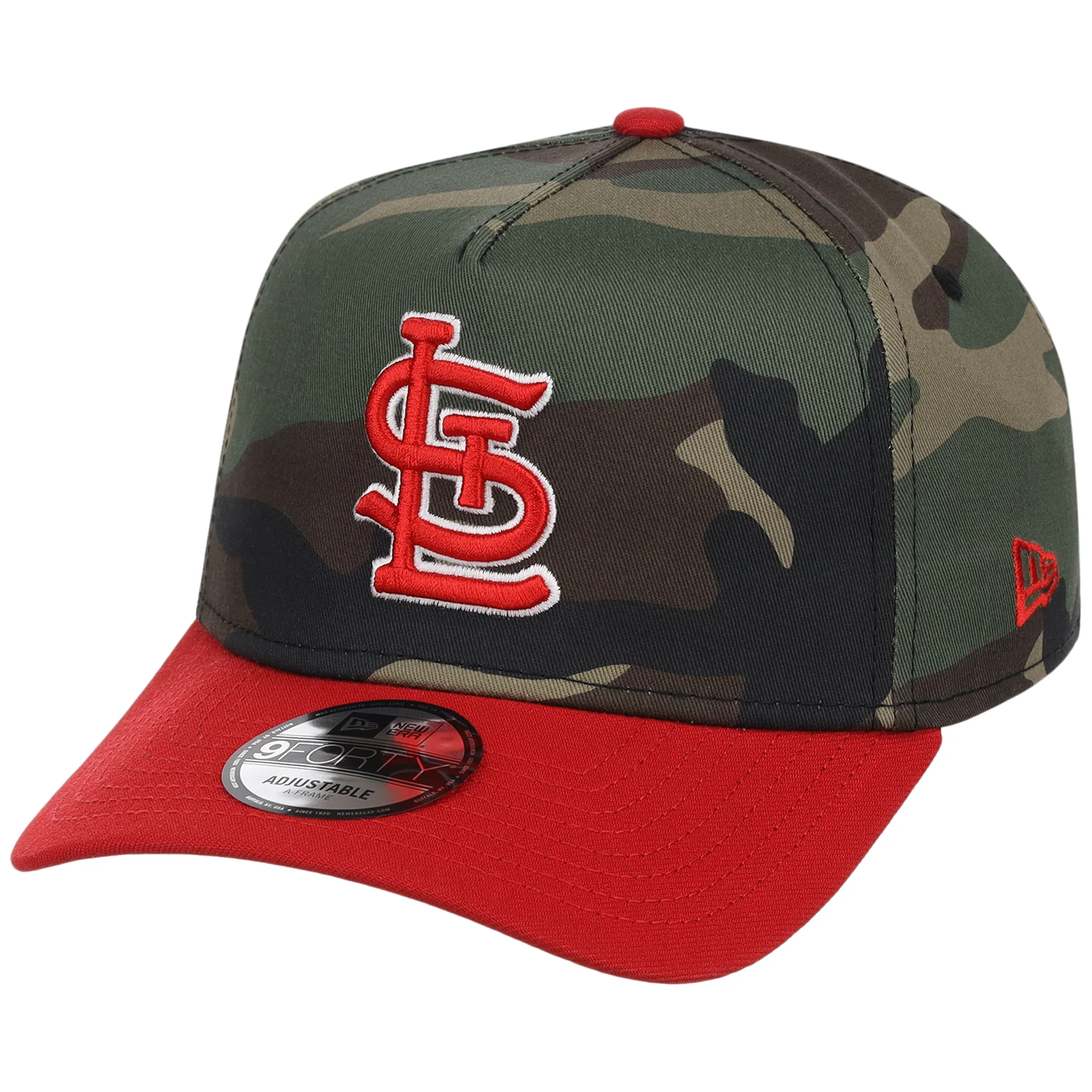 St. Louis Cardinals MLB Woodland Contrast New Era 9FORTY - Image 4