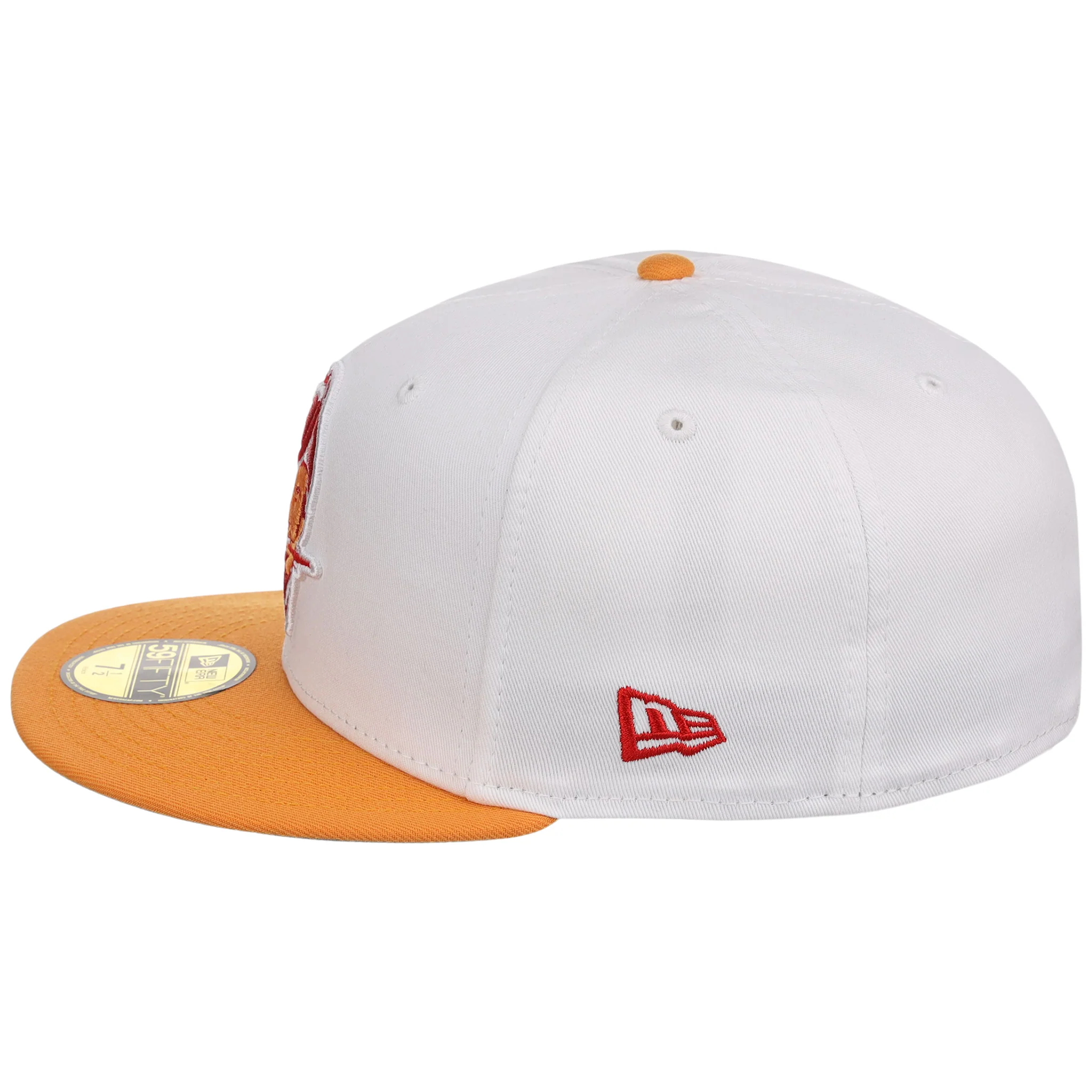 Tampa Bay Buccaneers 'Then & Now' New Era 59FIFTY Retro Graphite Era Flip - Image 6