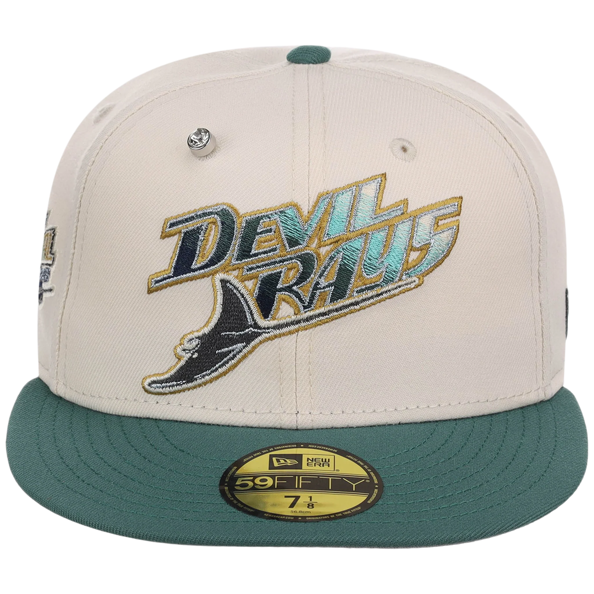 Tampa Bay Rays MLB Cream Lichen New Era 59FIFTY - Image 5