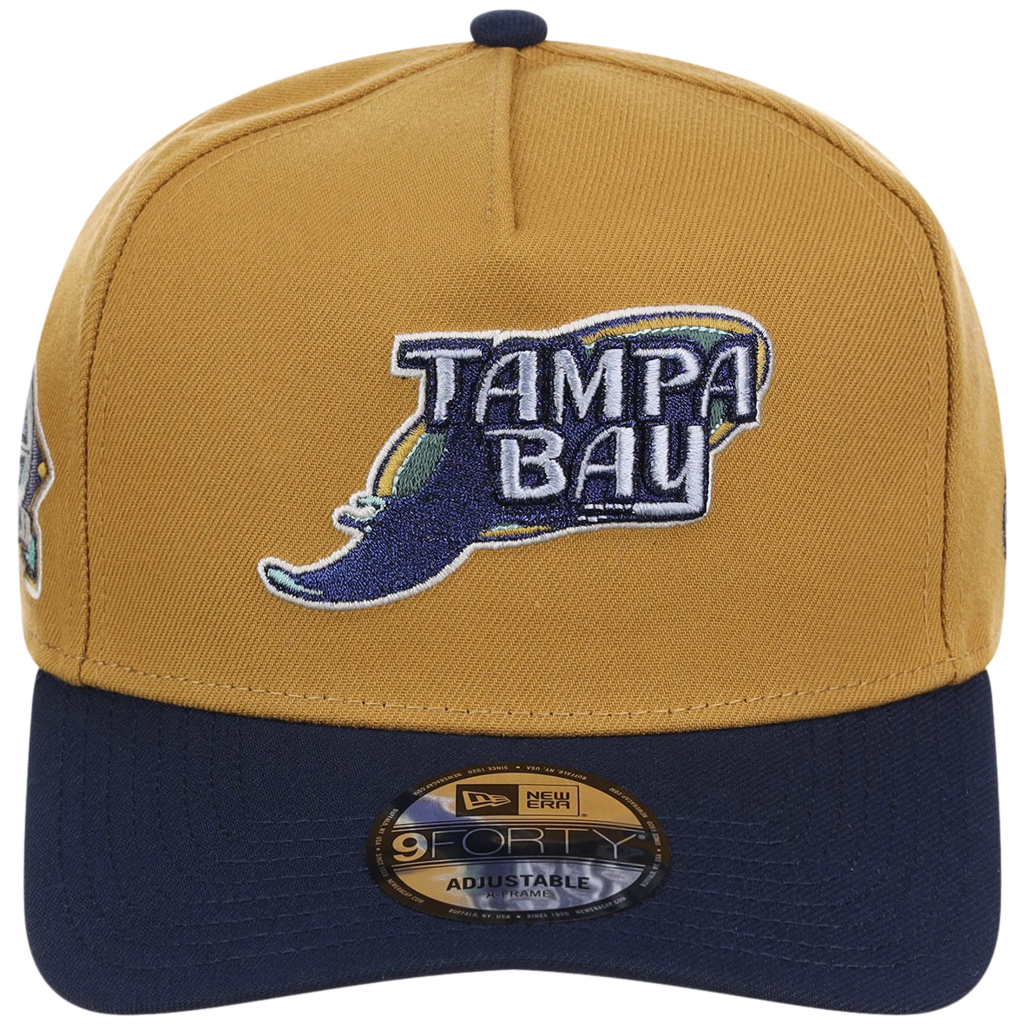 Tampa Bay Rays MLB Dusted Navy New Era 9FORTY - Image 5
