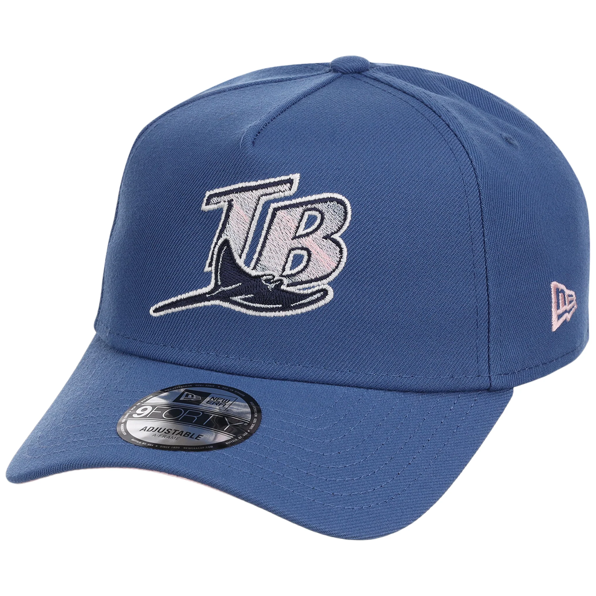Tampa Bay Rays MLB Pink Indigo New Era 9FORTY - Image 4