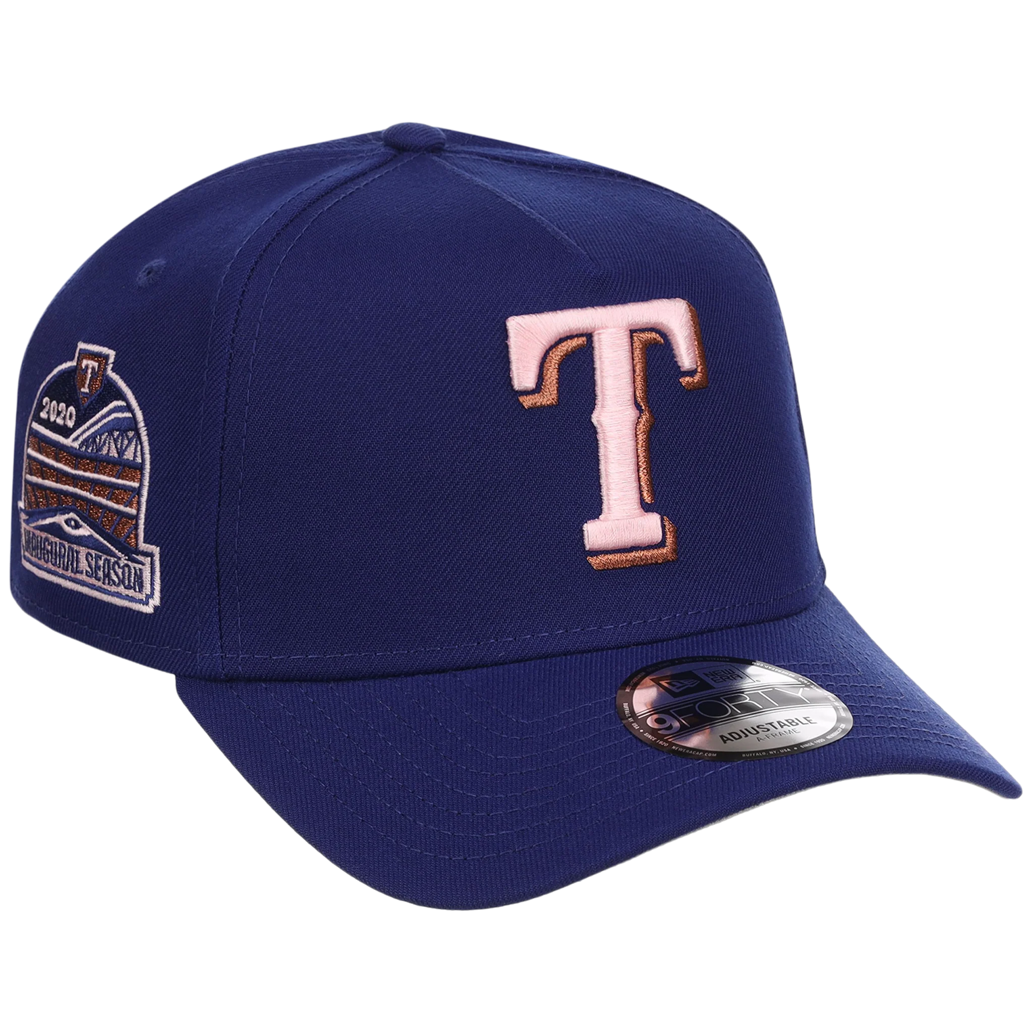 Texas Rangers MLB Copper Blush New Era 9FORTY