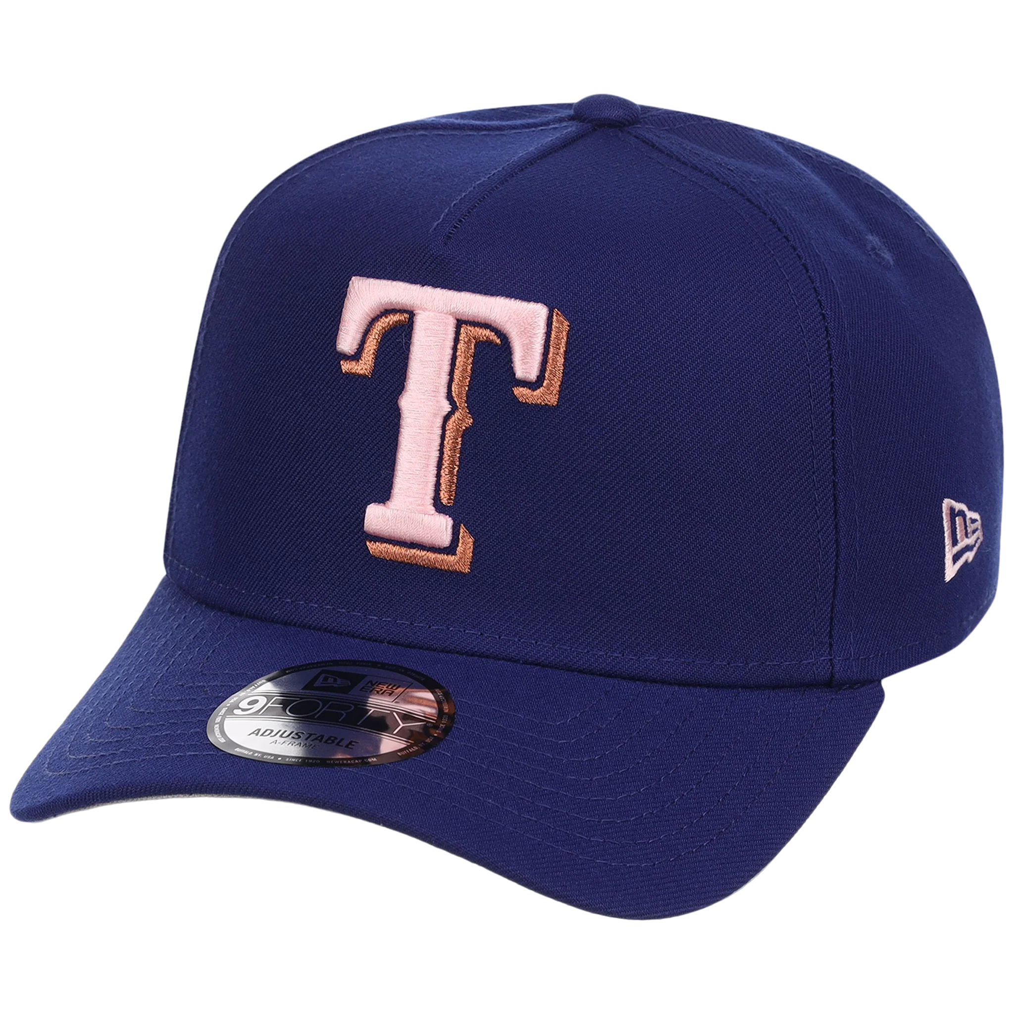 Texas Rangers MLB Copper Blush New Era 9FORTY - Image 4