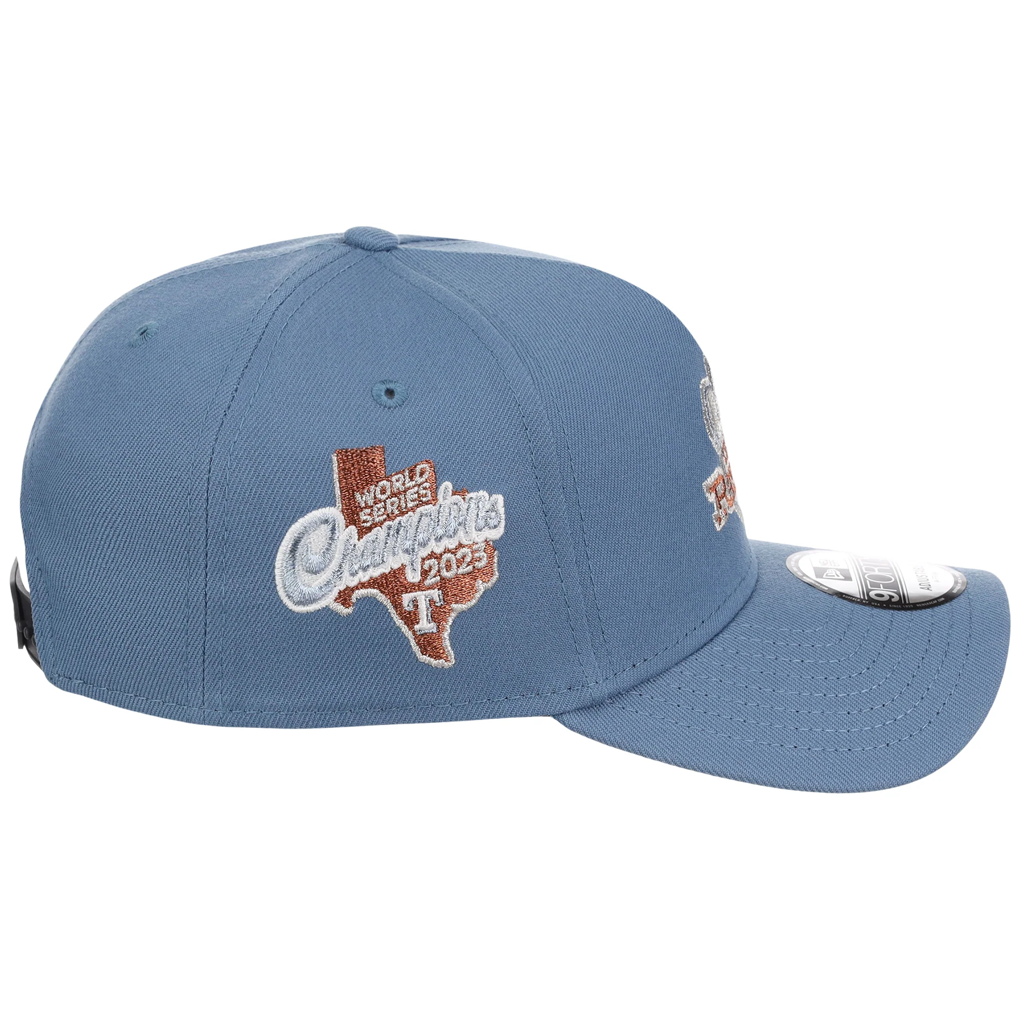 Texas Rangers MLB Faded Blue New Era 9FORTY - Image 3