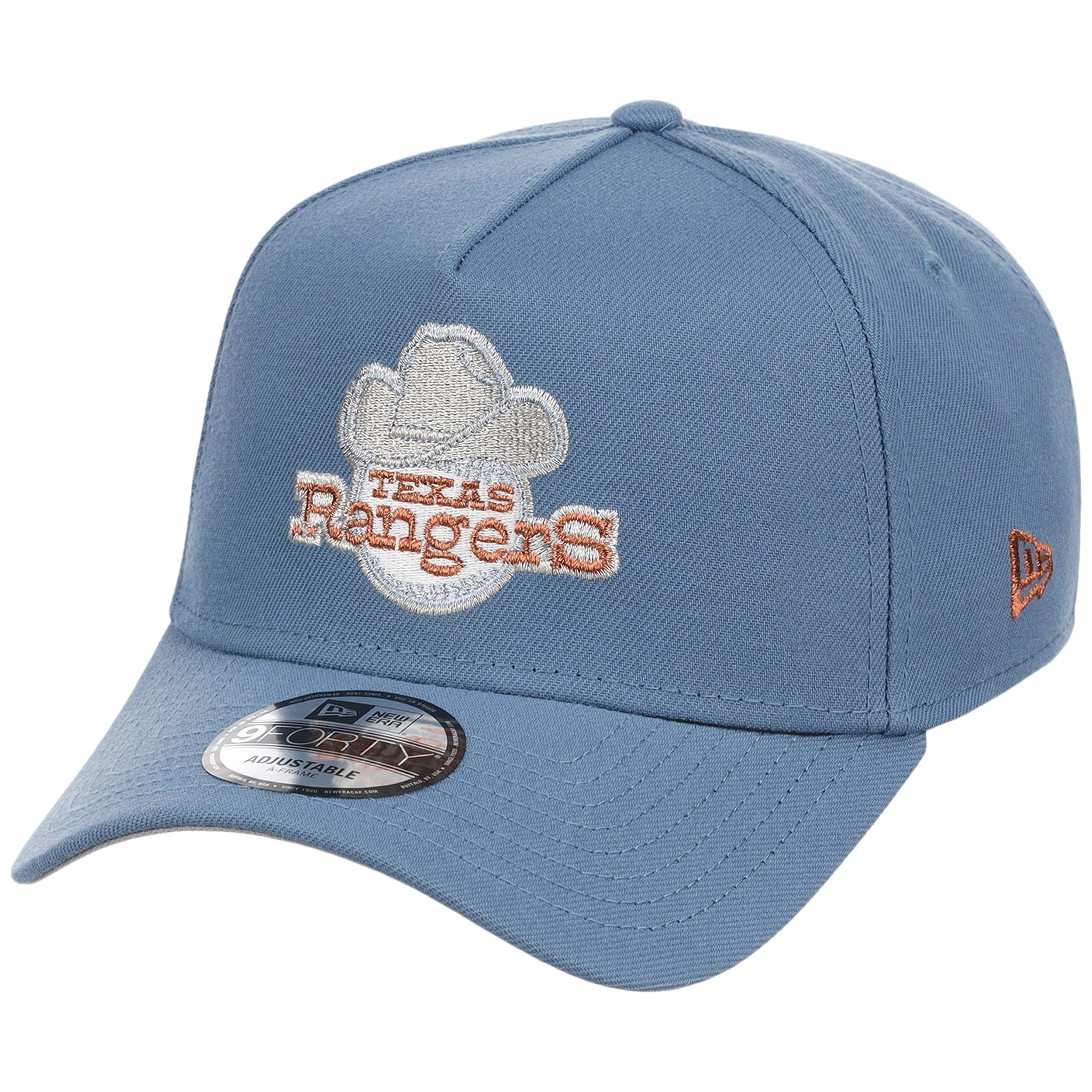 Texas Rangers MLB Faded Blue New Era 9FORTY - Image 4