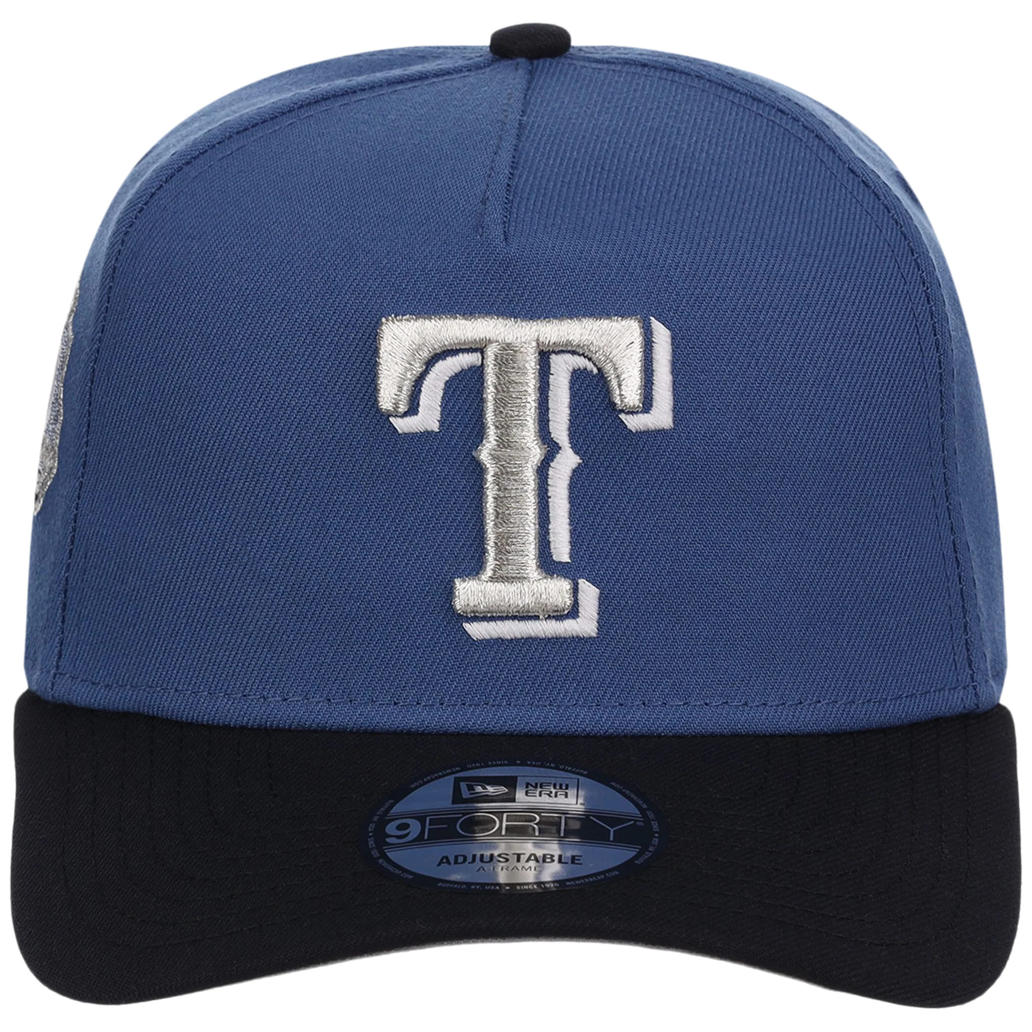Texas Rangers MLB Indigo Navy New Era 9FORTY - Image 5
