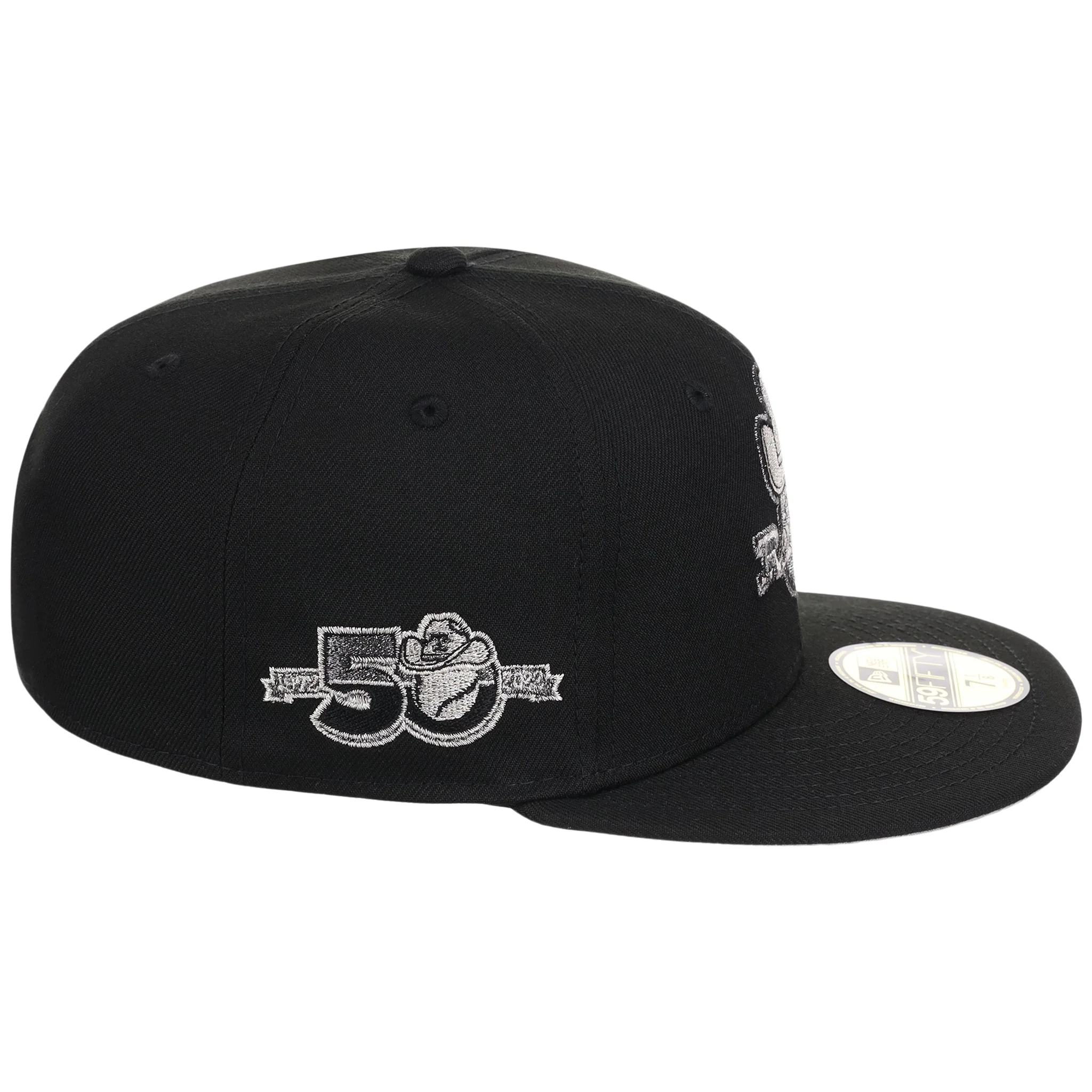 Texas Rangers MLB Liquid Titanium New Era 59FIFTY - Image 3