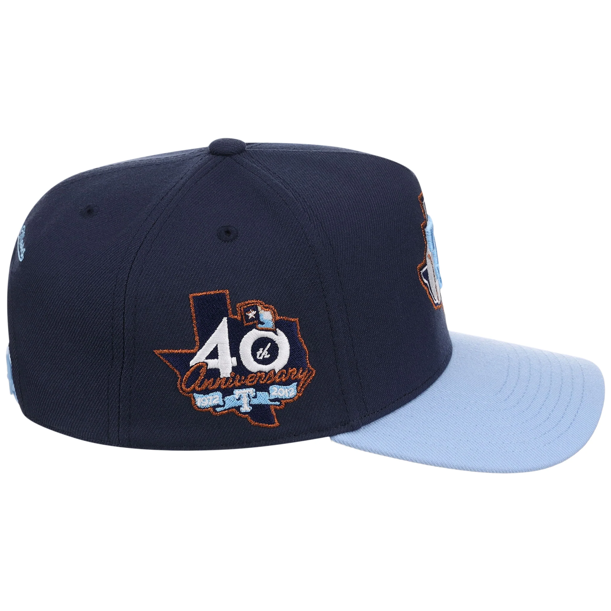 Texas Rangers MLB Ocean Sky Mitchell & Ness Pro Pinch - Image 3