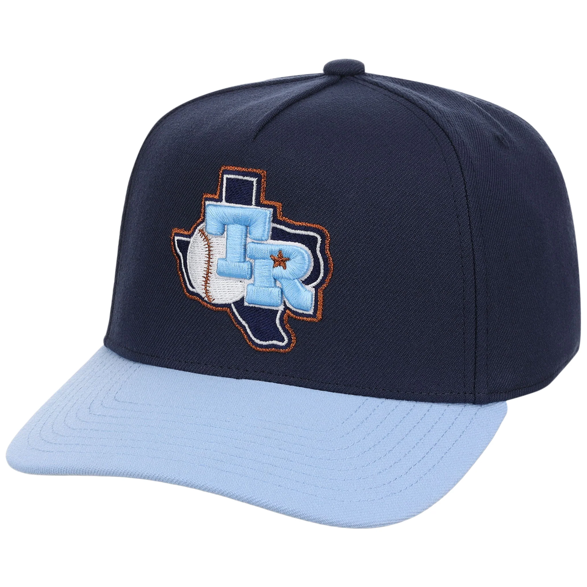 Texas Rangers MLB Ocean Sky Mitchell & Ness Pro Pinch - Image 4