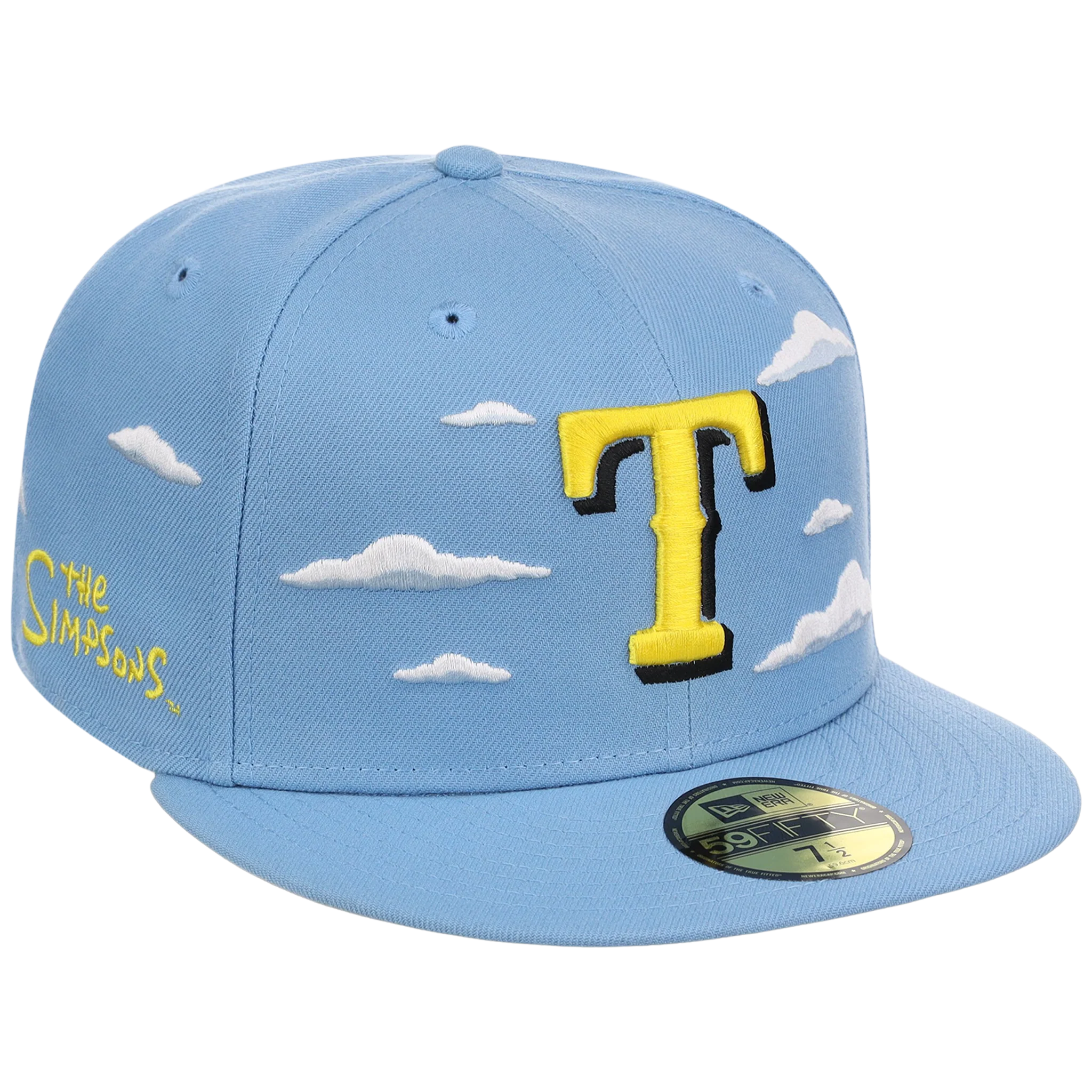 Texas Rangers MLB Simpsons 'Clouds' New Era 59FIFTY