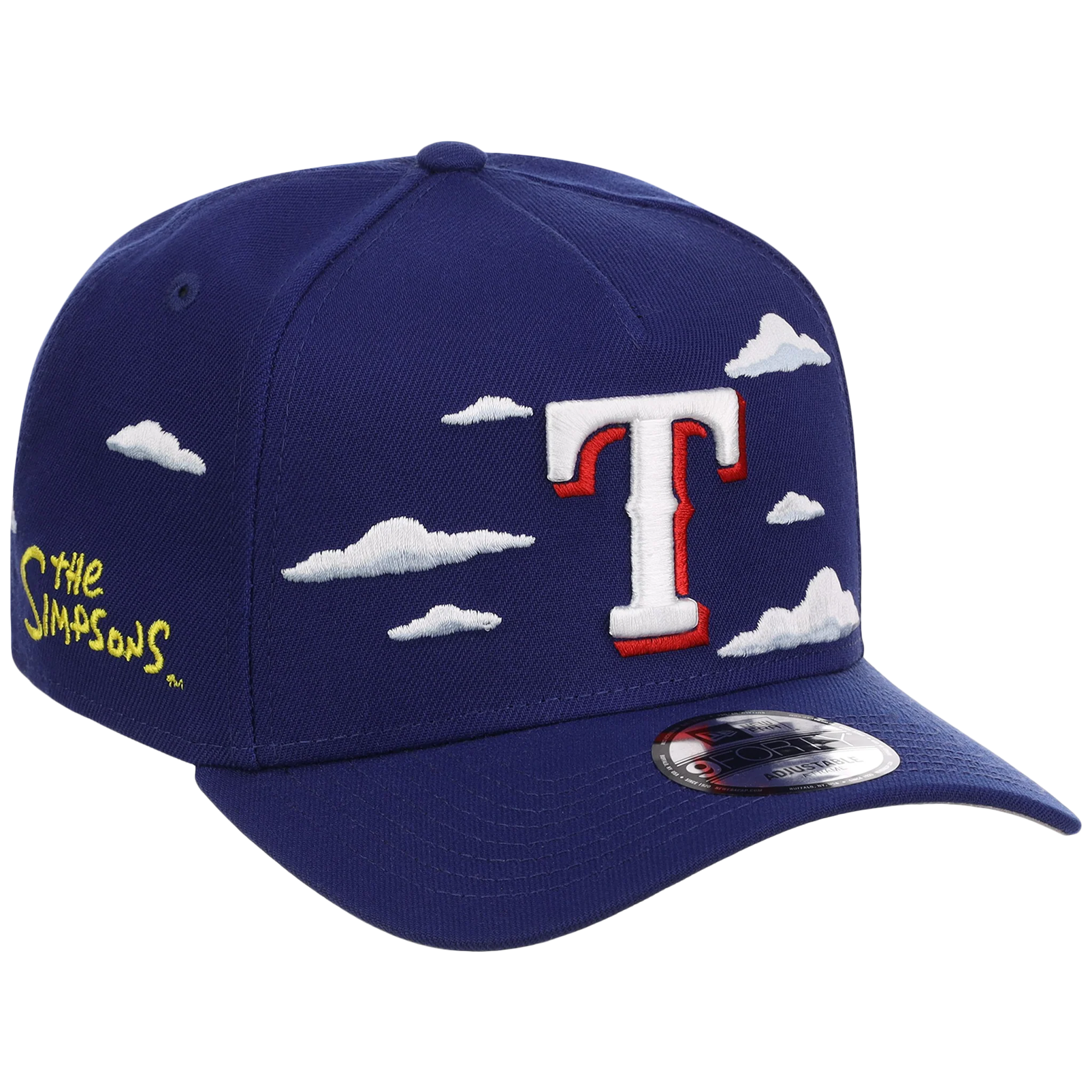 Texas Rangers MLB Simpsons 'Clouds' New Era 9FORTY