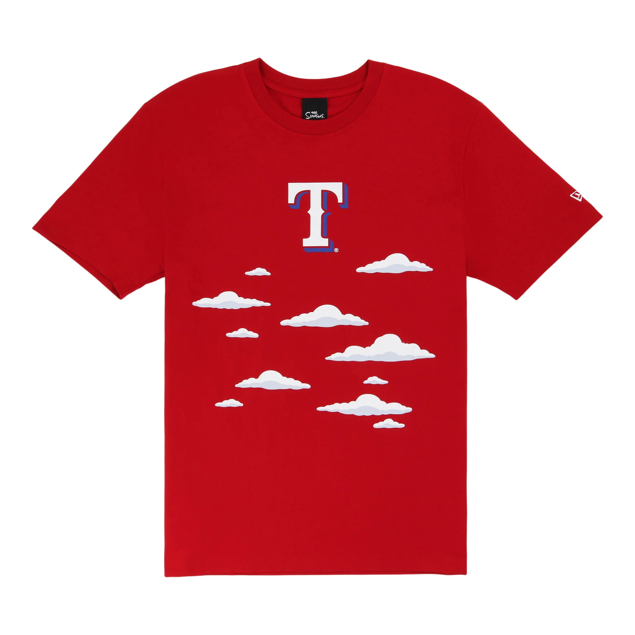 Texas Rangers MLB Simpsons 'Clouds' New Era T-Shirt