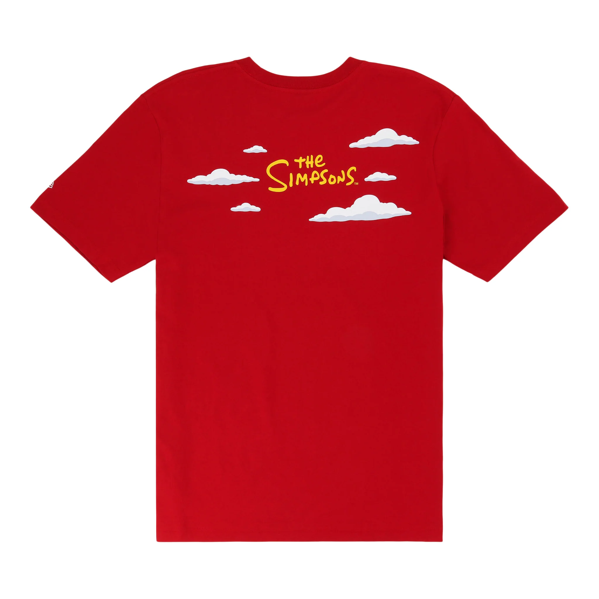 Texas Rangers MLB Simpsons 'Clouds' New Era T-Shirt - Image 2