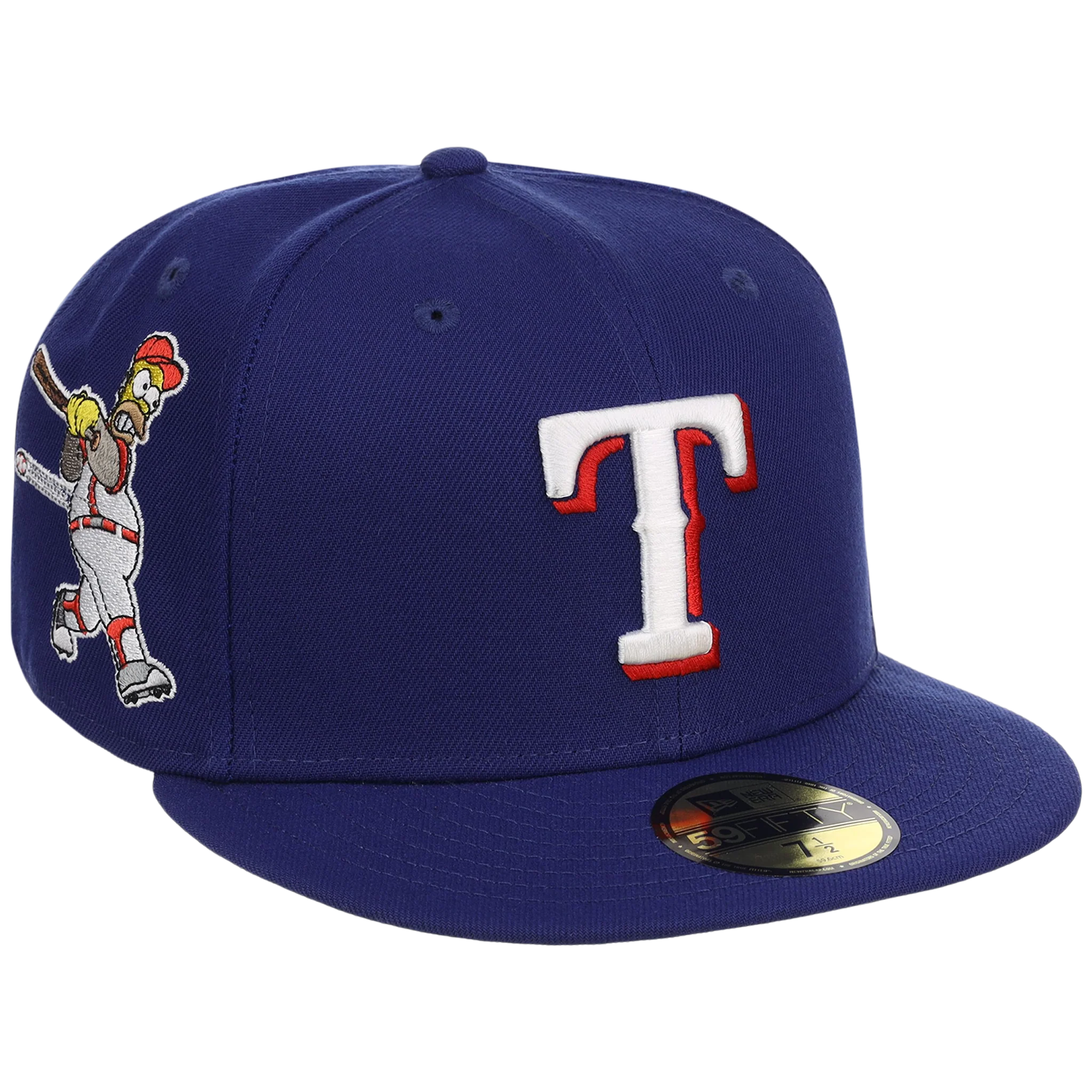 Texas Rangers MLB Simpsons Homer at the Bat 'Wonderbat' New Era 59FIFTY