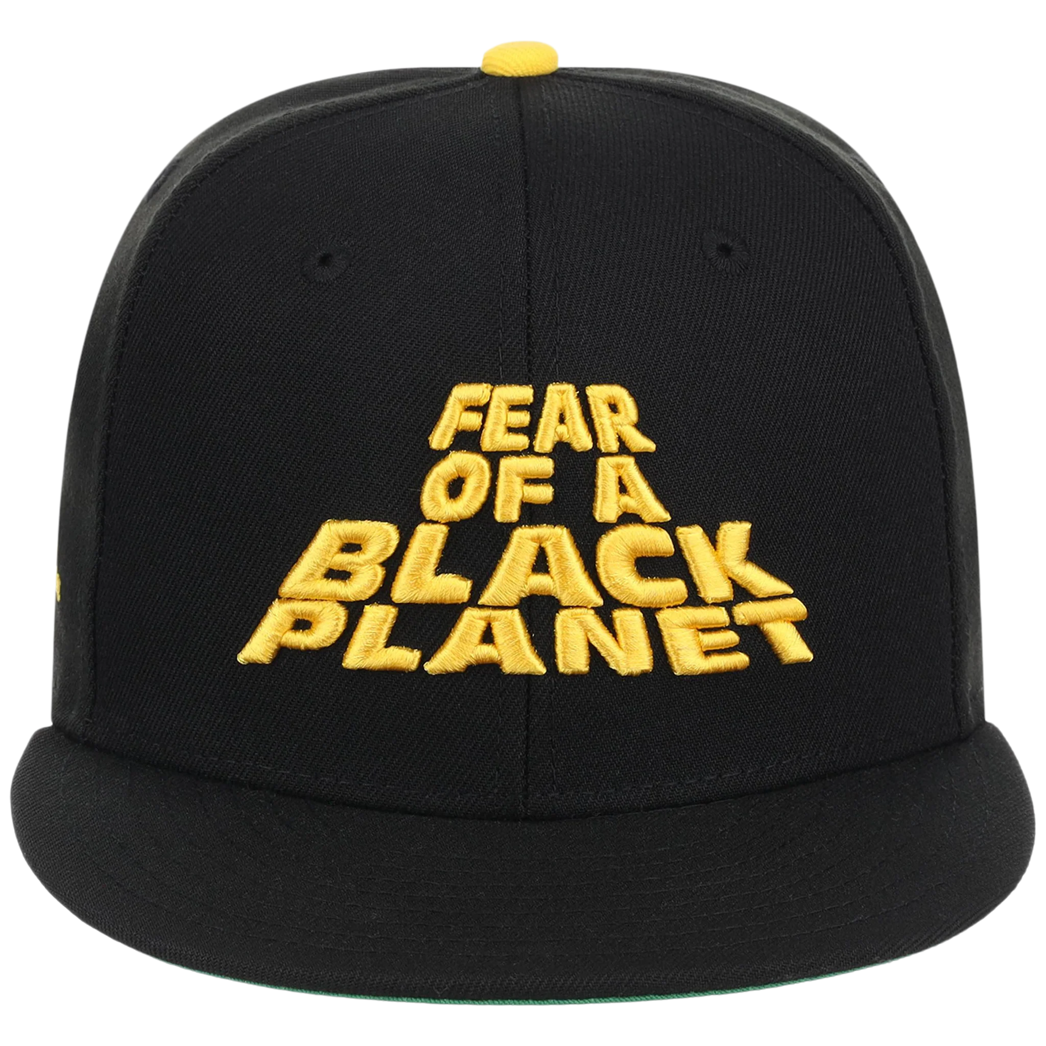 The "Rebel Radio" Public Enemy Collection - 'Fear of a Black Planet' - Black/Yellow Fitted - Image 5