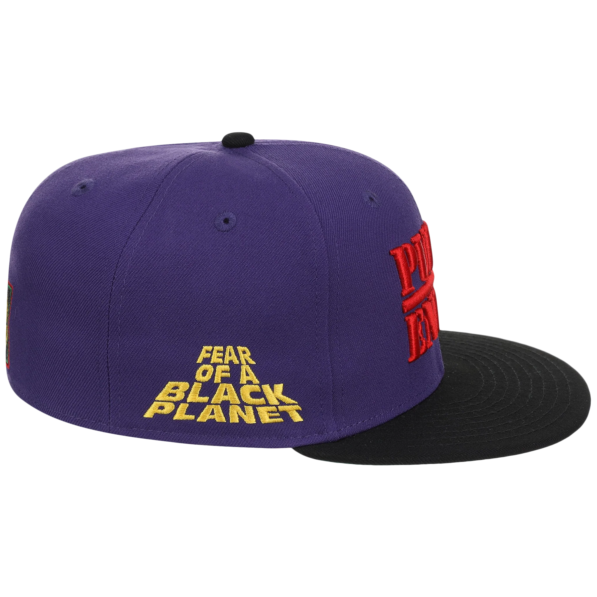 The "Rebel Radio" Public Enemy Collection - 'Fear of a Black Planet' - Purple/Black Fitted - Image 3