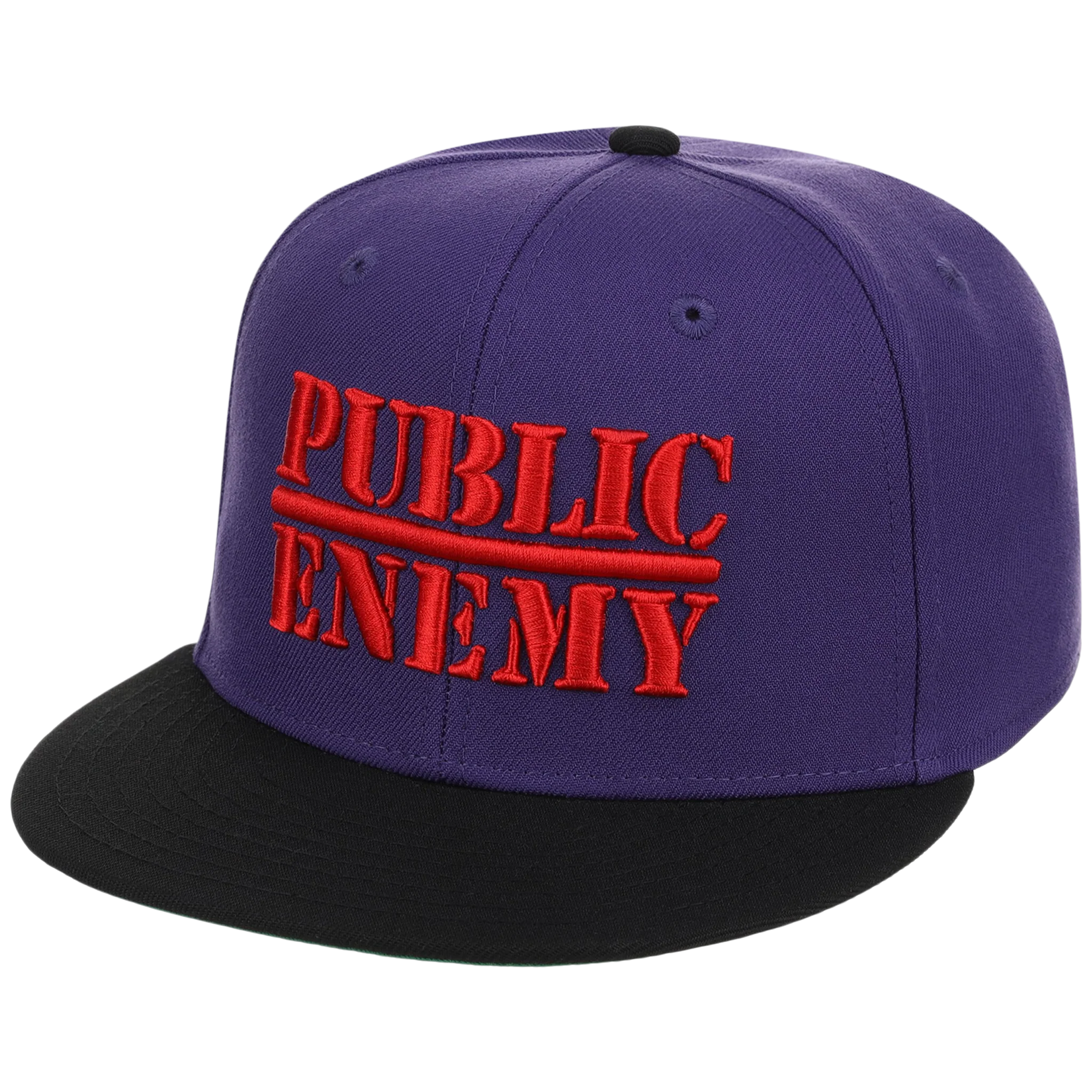 The "Rebel Radio" Public Enemy Collection - 'Fear of a Black Planet' - Purple/Black Fitted - Image 4
