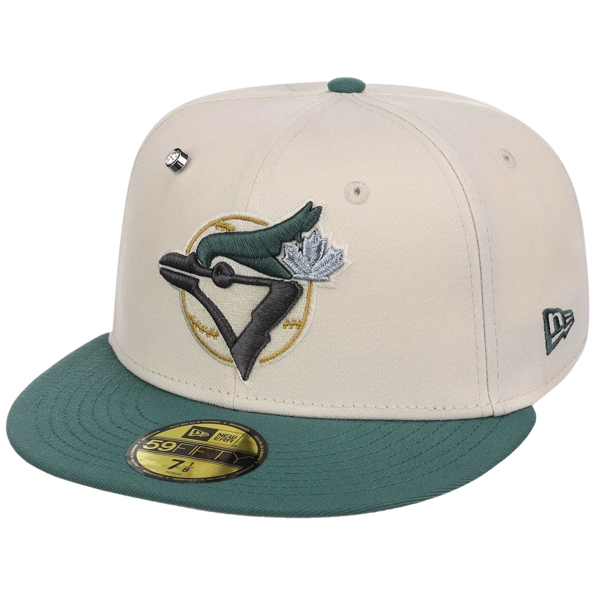 Toronto Blue Jays MLB Cream Lichen New Era 59FIFTY - Image 4