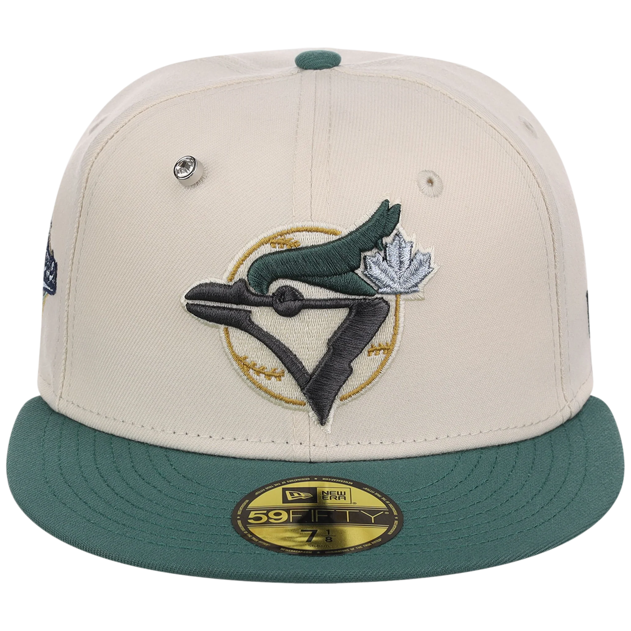 Toronto Blue Jays MLB Cream Lichen New Era 59FIFTY - Image 5