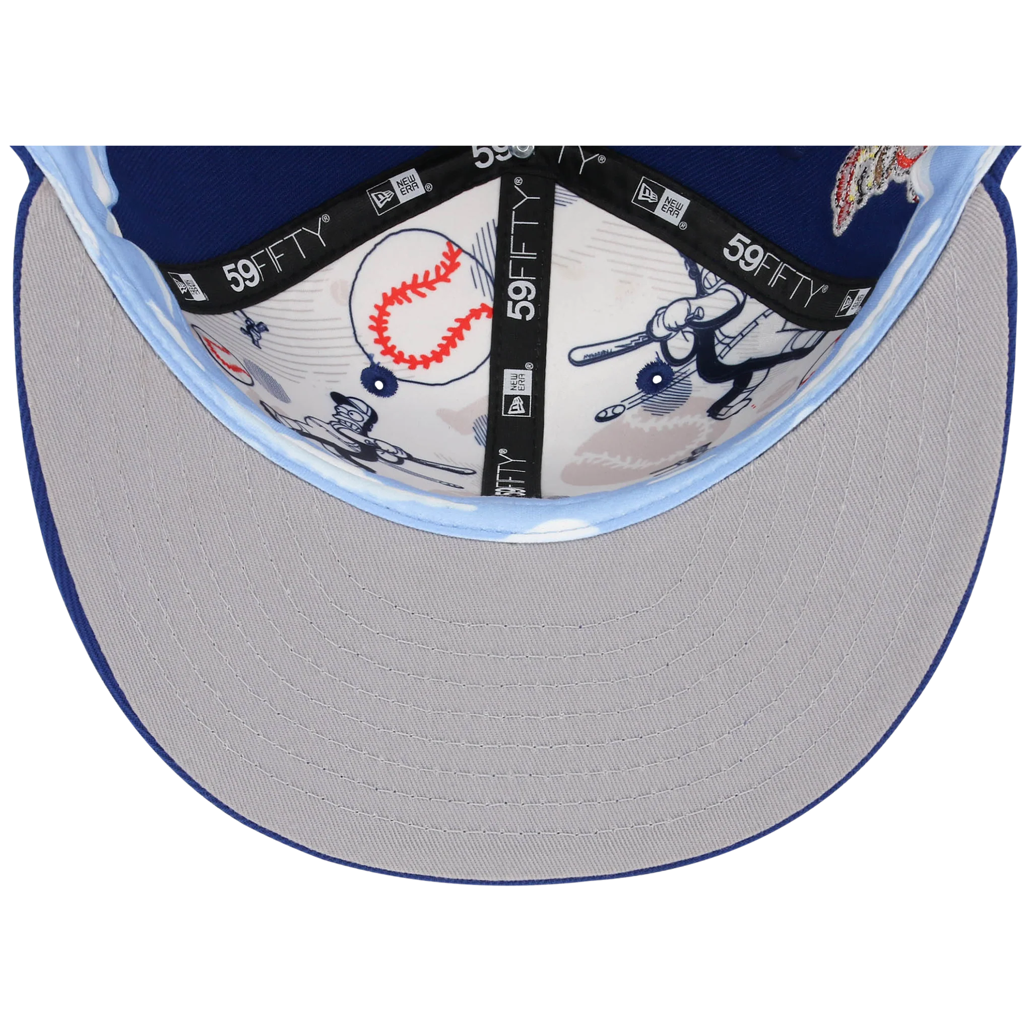 Toronto Blue Jays MLB Simpsons Homer at the Bat 'Wonderbat' New Era 59FIFTY - Image 2