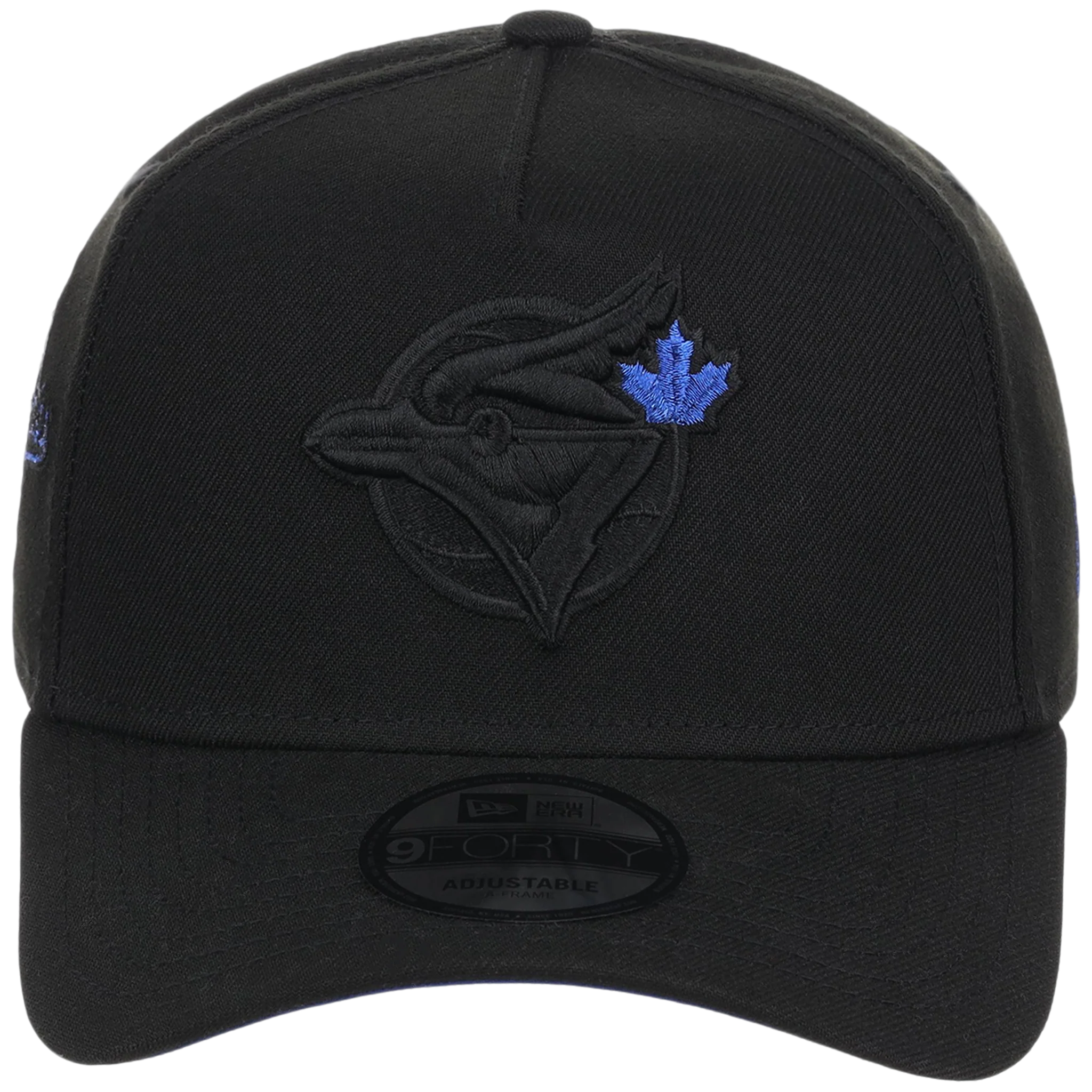 Toronto Blue Jays Toronto Crown the City - Black Pop Royal New Era 9FORTY (Black/Black) - Image 5