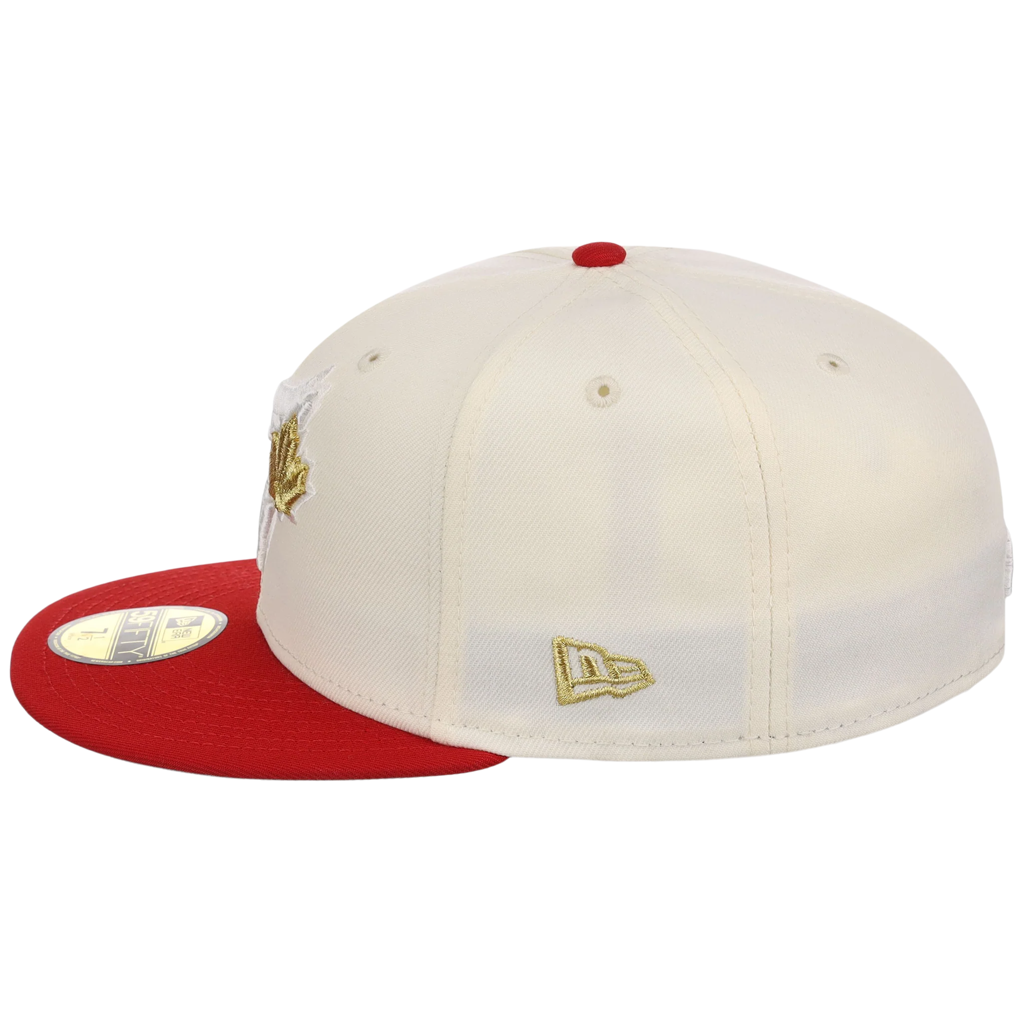 Toronto Blue Jays Toronto Crown the City - Chrome Pop New Era 59FIFTY (Chrome/Red) - Image 6