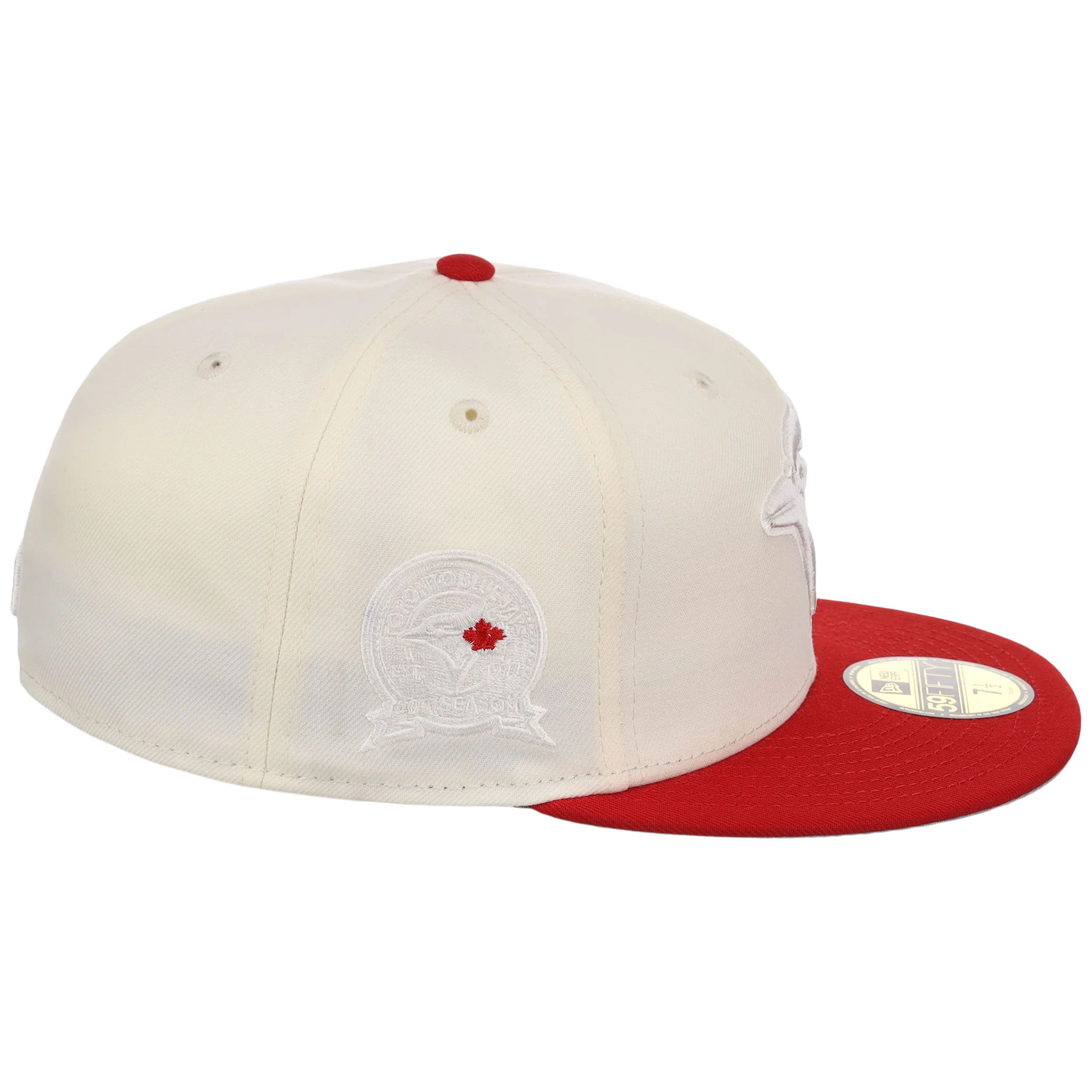 Toronto Blue Jays Toronto Crown the City - Chrome Pop New Era 59FIFTY (Chrome/Red) - Image 3