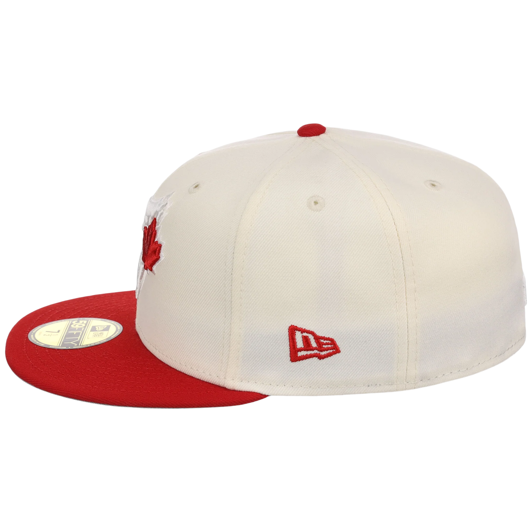 Toronto Blue Jays Toronto Crown the City - Chrome Pop New Era 59FIFTY (Chrome/Red) - Image 6