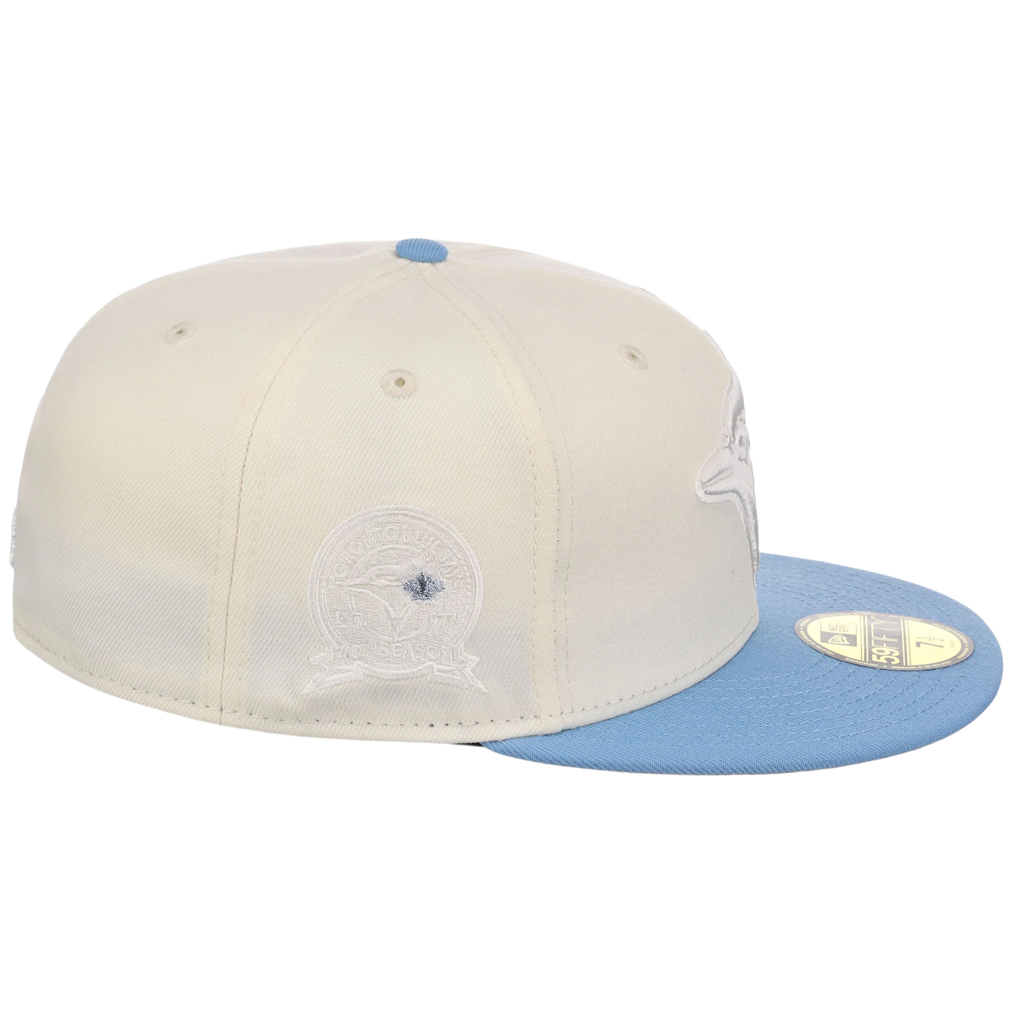 Toronto Blue Jays Toronto Crown the City - Chrome Pop New Era 59FIFTY (Chrome/Sky) - Image 3