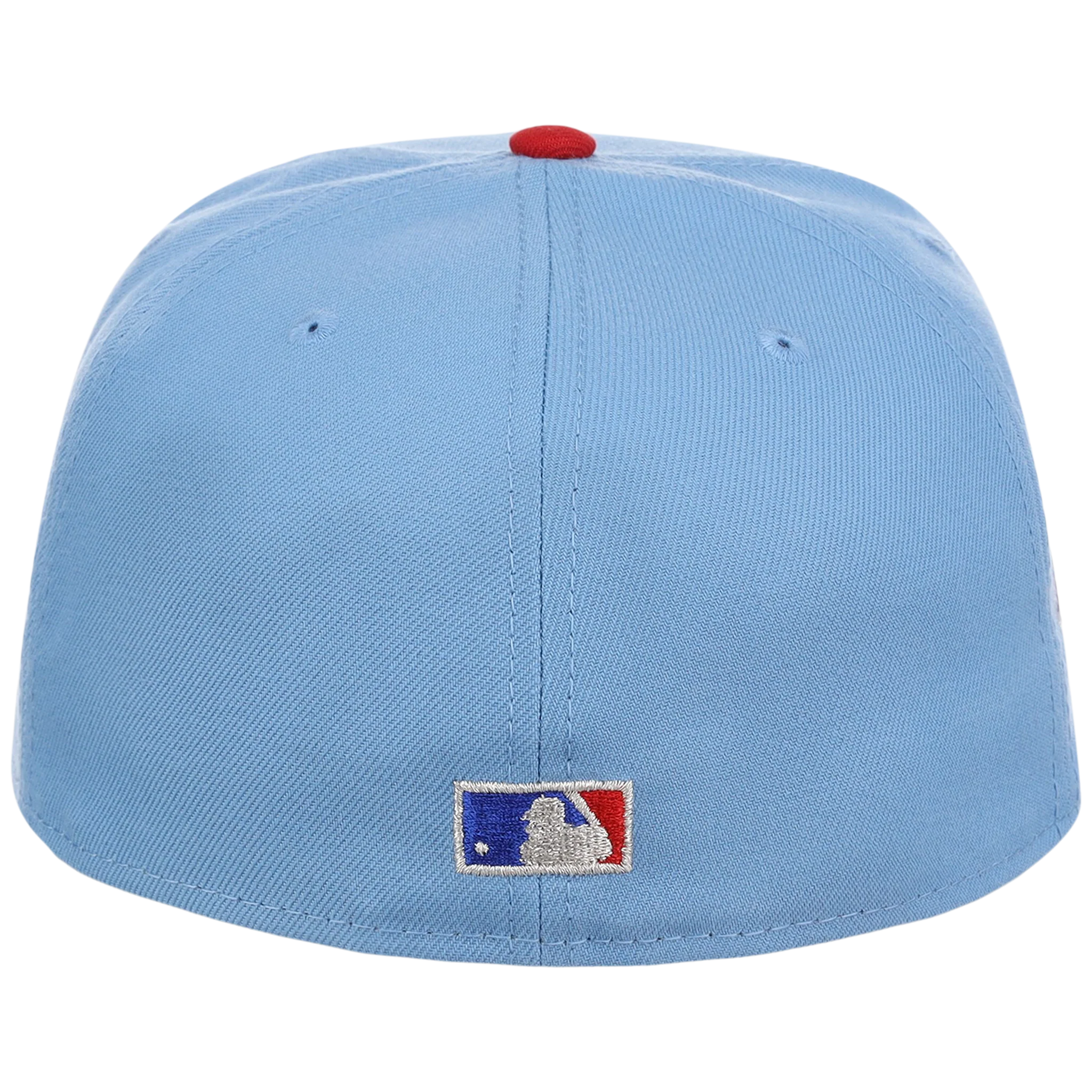 Toronto Blue Jays Toronto Crown the City - Maple Leaf New Era 59FIFTY (Sky/Red) - Image 7