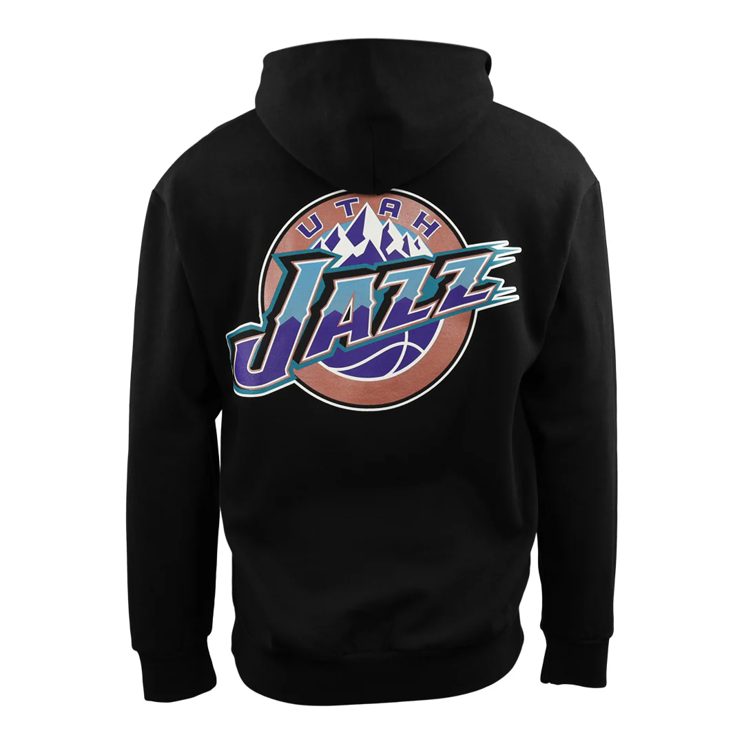 Utah Jazz ASSC X NBA Coach Script Hoodie - Image 2