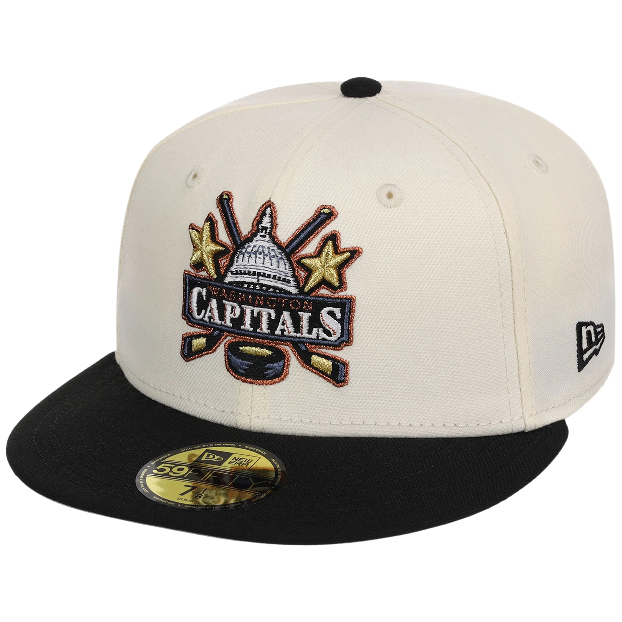 WASHINGTON CAPITALS NHL CHROME OTC NEW ERA 59FIFTY - Image 4