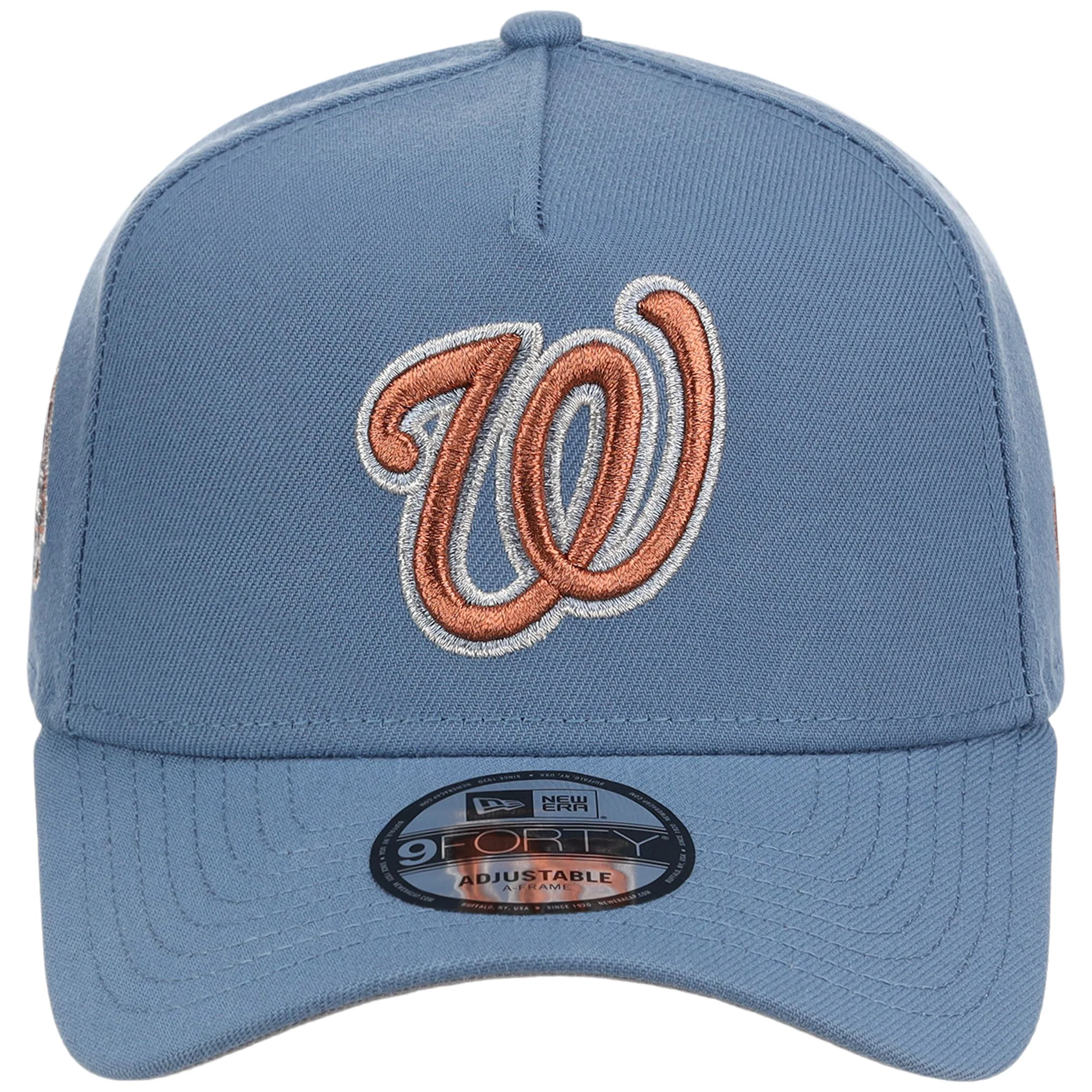 Washington Nationals MLB Faded Blue New Era 9FORTY - Image 5