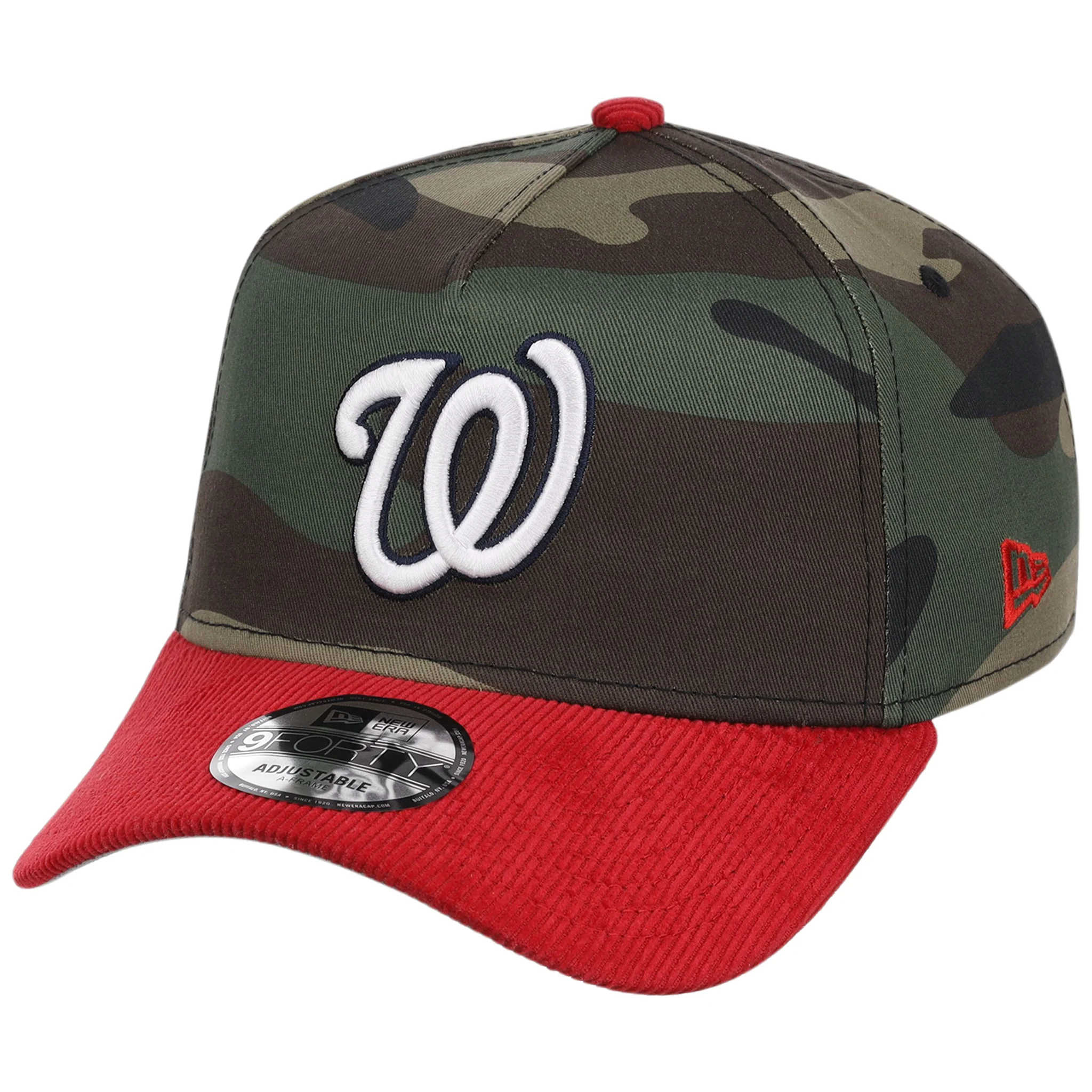 Washington Nationals MLB Woodland Contrast New Era 9FORTY - Image 4