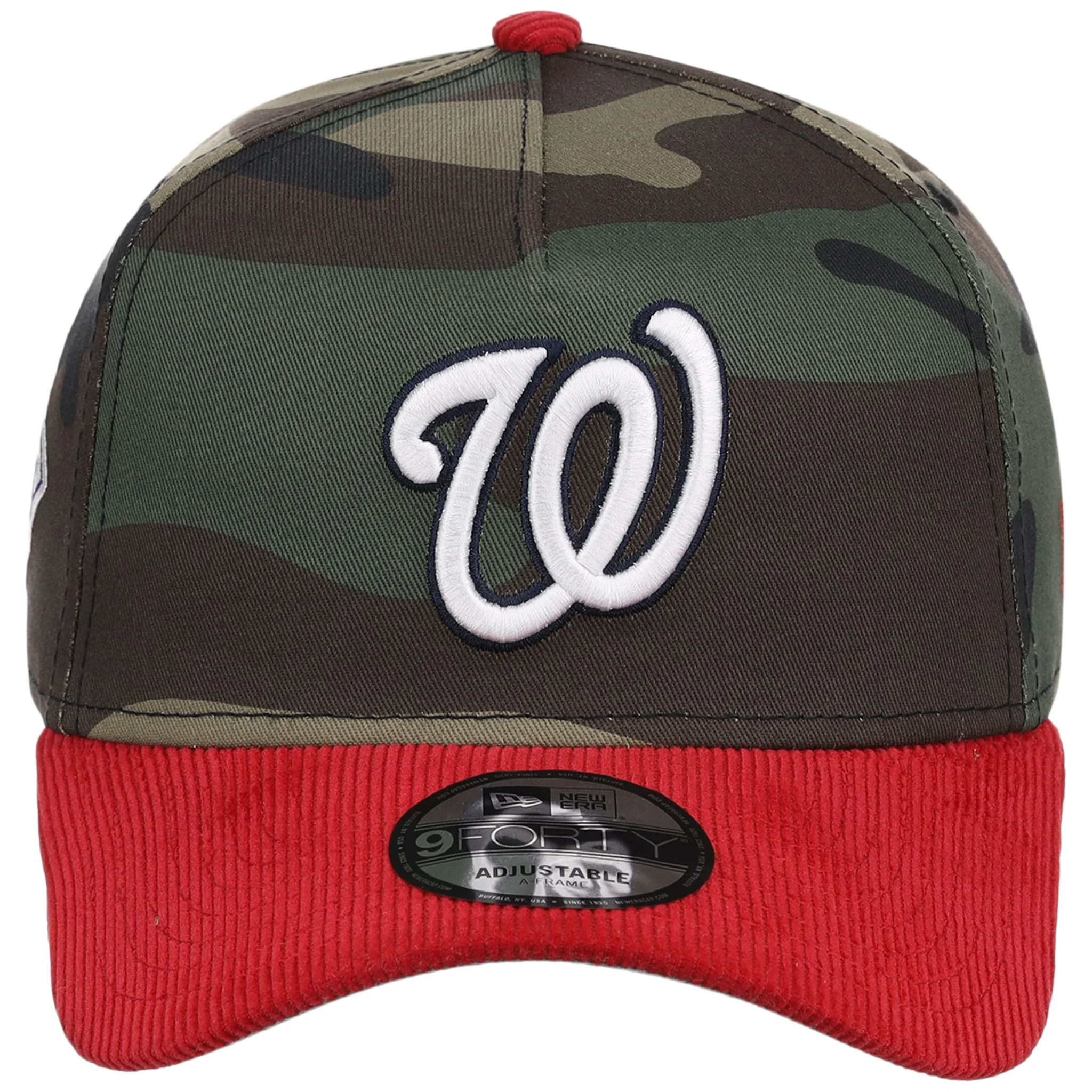 Washington Nationals MLB Woodland Contrast New Era 9FORTY - Image 5