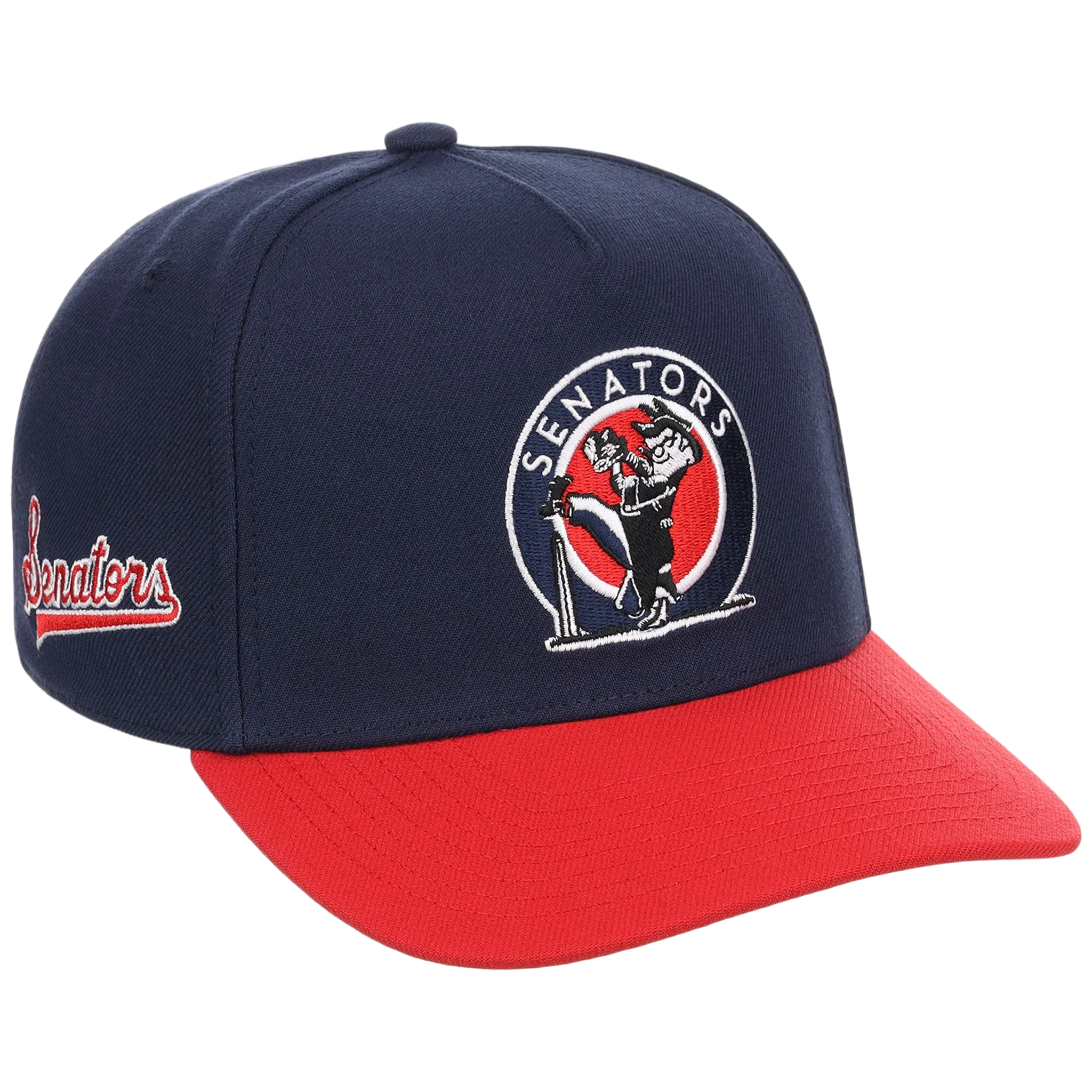 Washington Senators Mitchell & Ness MLB 'Era Flip' Heritage Series Pro Pinch - White/Red